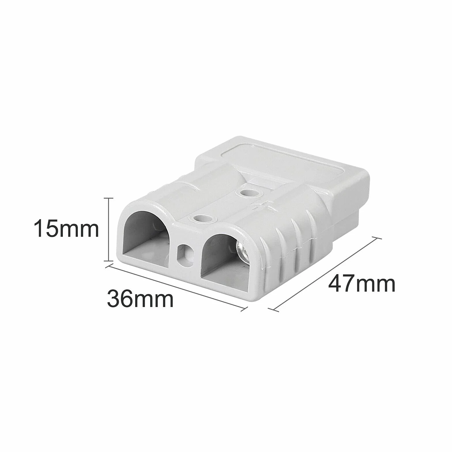 Anderson Konektör 50A 175A 24V 600V Akü Hızlı Bağlantı Modüler Güç Konnektörleri Zestaw Quick Plug Szary