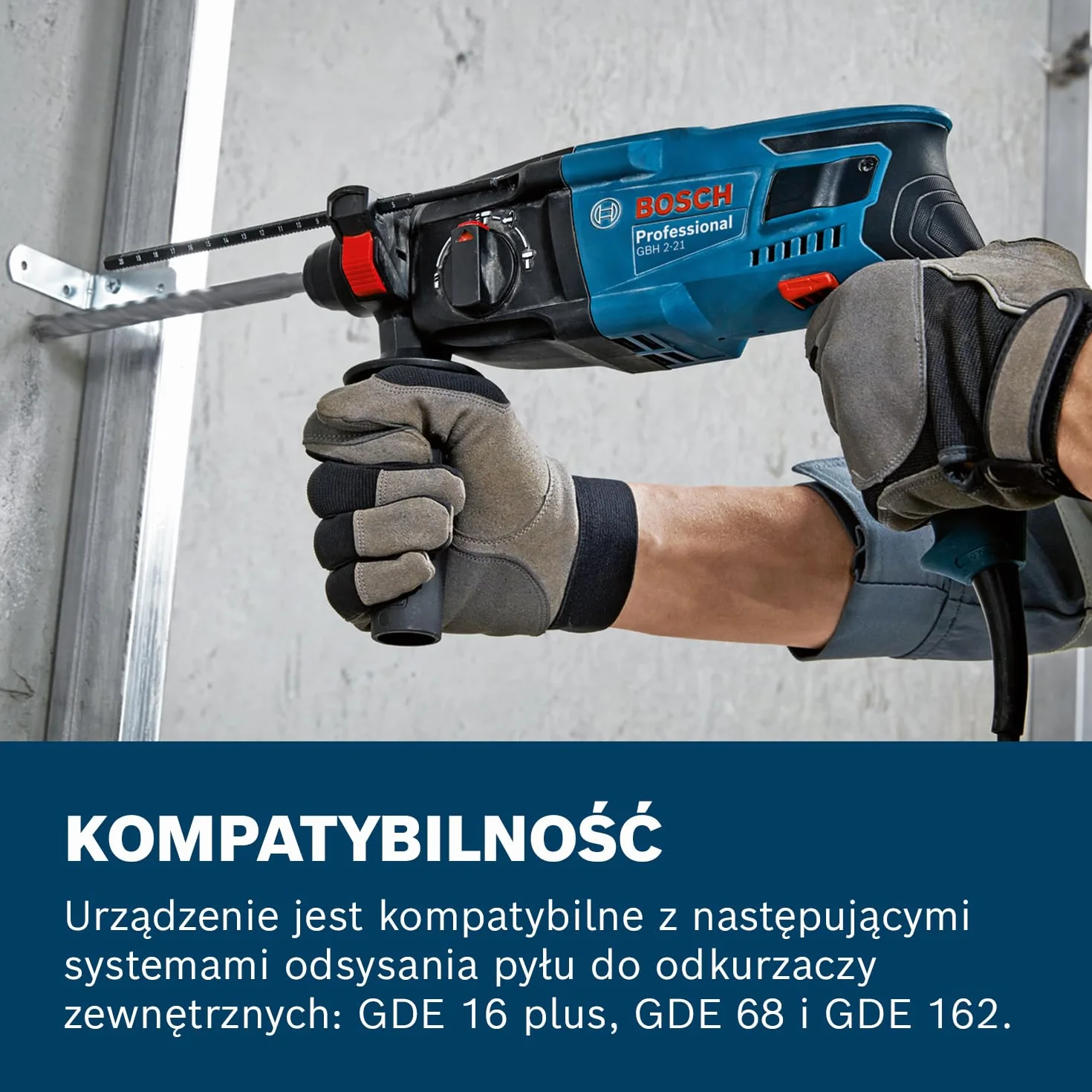 Bosch Professional Młot udarowo-obrotowy GBH 2-21 SDS plus