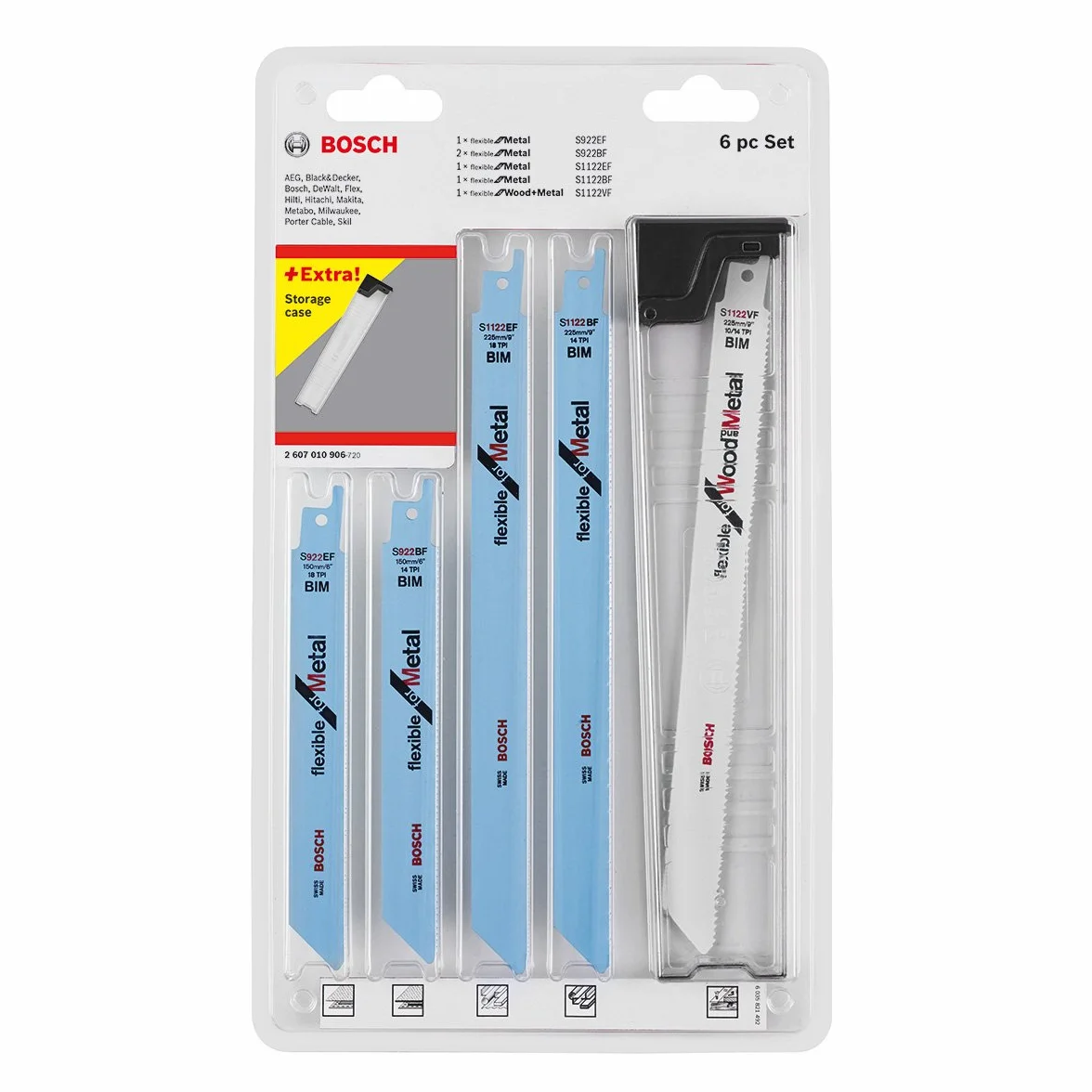 Bosch Profesional BRZESZCZOT 6SZT SET