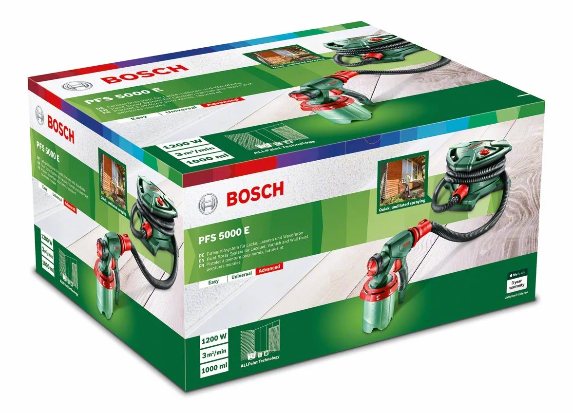 Bosch PFS 5000 E Elektryczny system natryskowy 1200 W