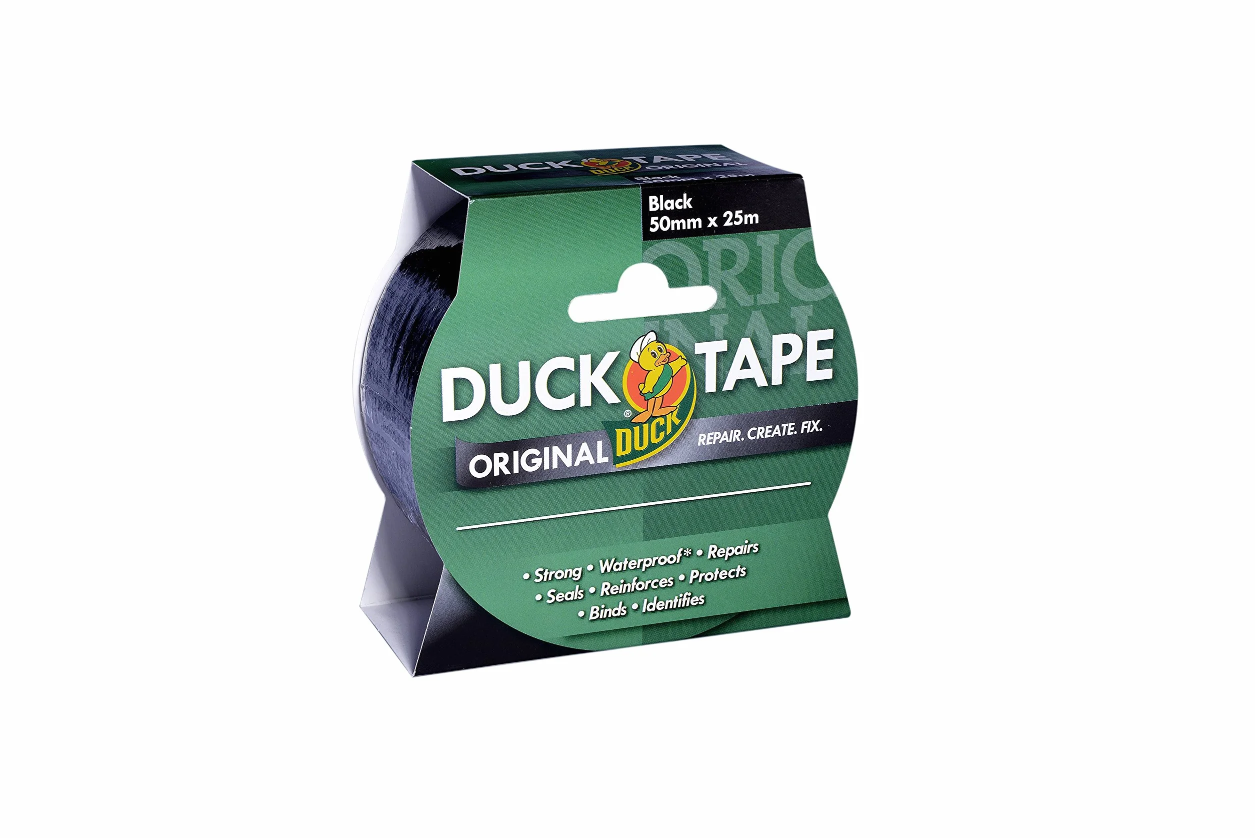 Duck Original Taśma Klejąca Czarna 50 mm x 25 m