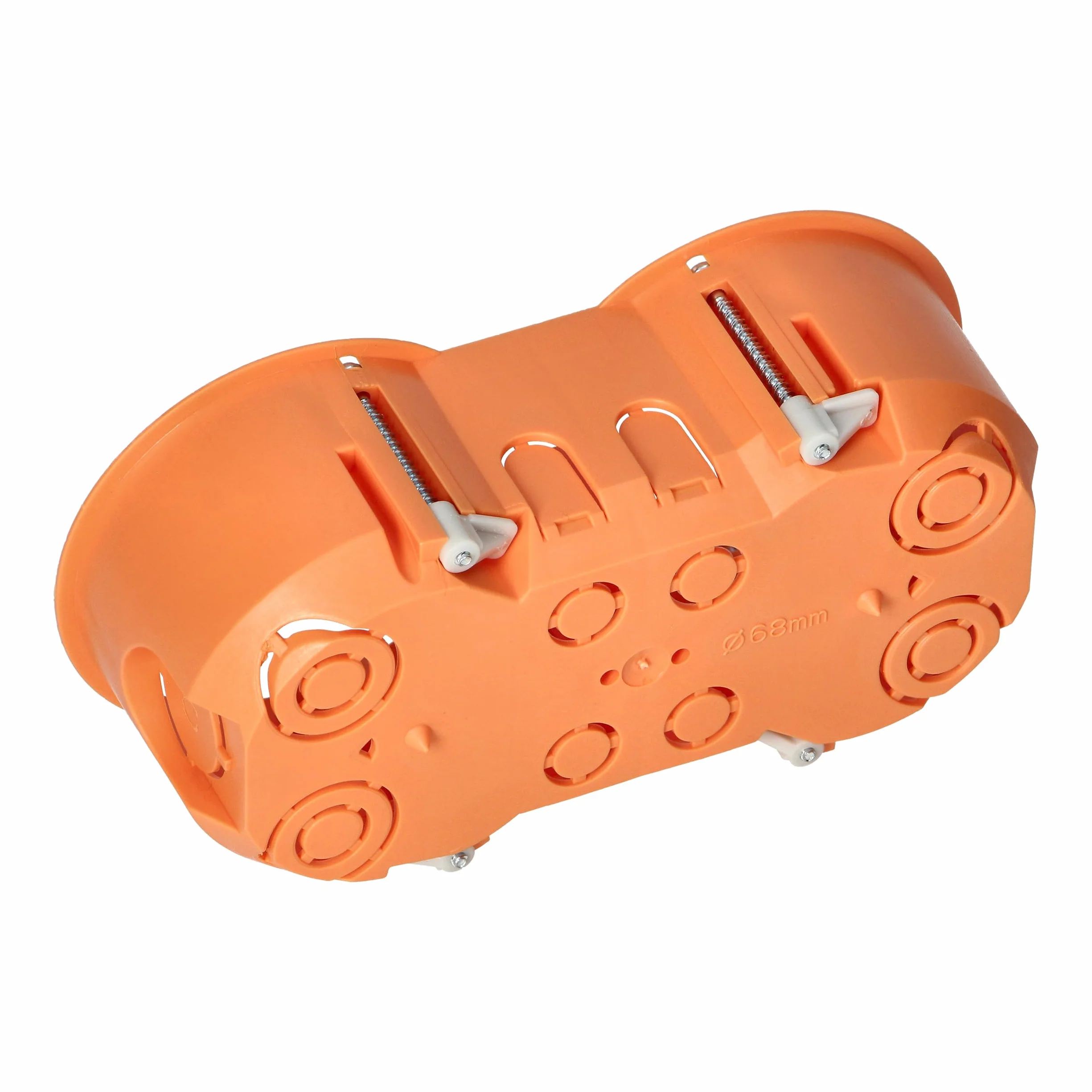 Puszka Podtynkowa Elektryczna Płytka 60 mm Puszka Elektryczna Karton Gips (podwójna)