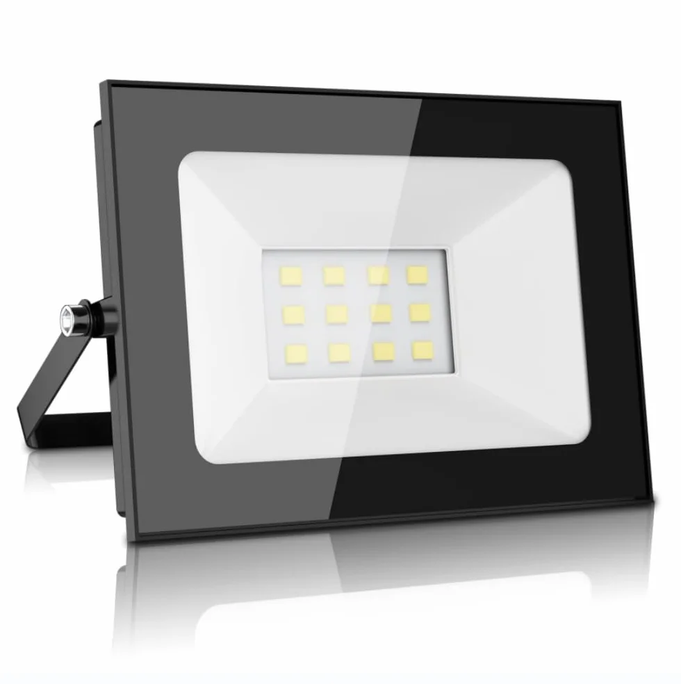 Reflektor LED 12V 10W 800lm 6000K IP65 Kwadratowy do Ogrodu