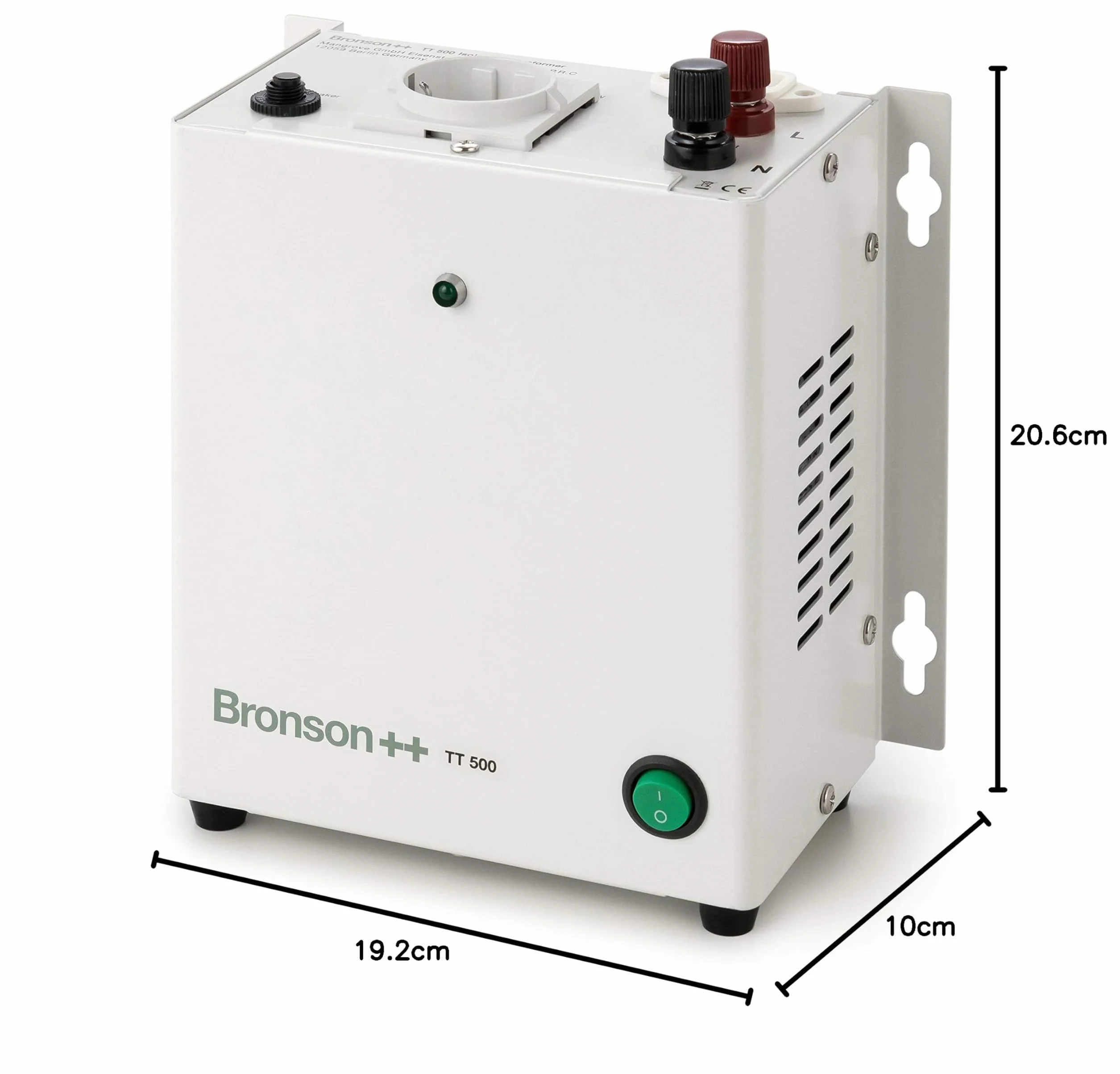 Bronson++ TT 500 transformateur d'isolation galwaniczny 500 W 230 V