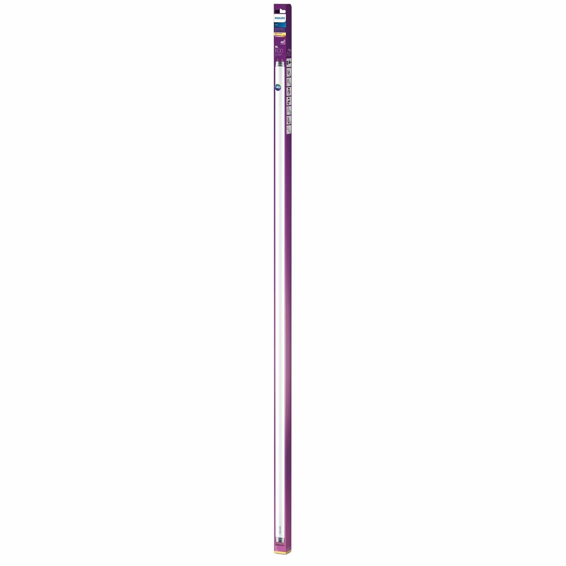 Philips Świetlówka LED T8 1200mm 16W G13 WW 1CT/4