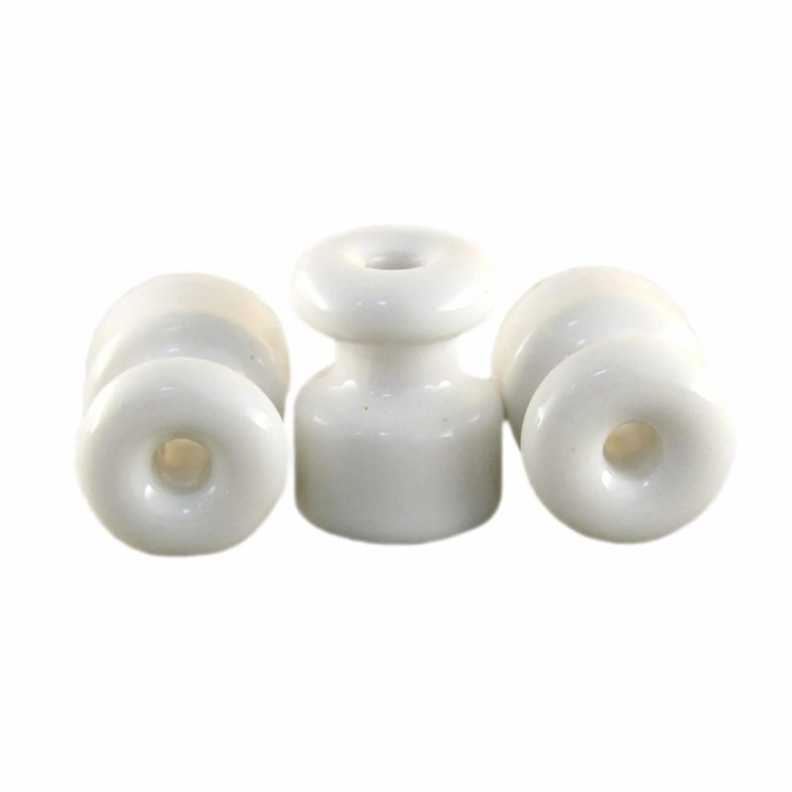 Izolatory kabla porcelanowego 20mm 6 zestawów