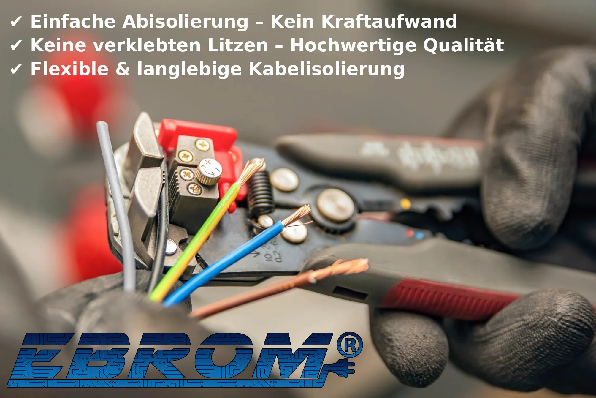 Przewód wężowy H05VV-F 3G1,5 mm² czarny 10 metrów