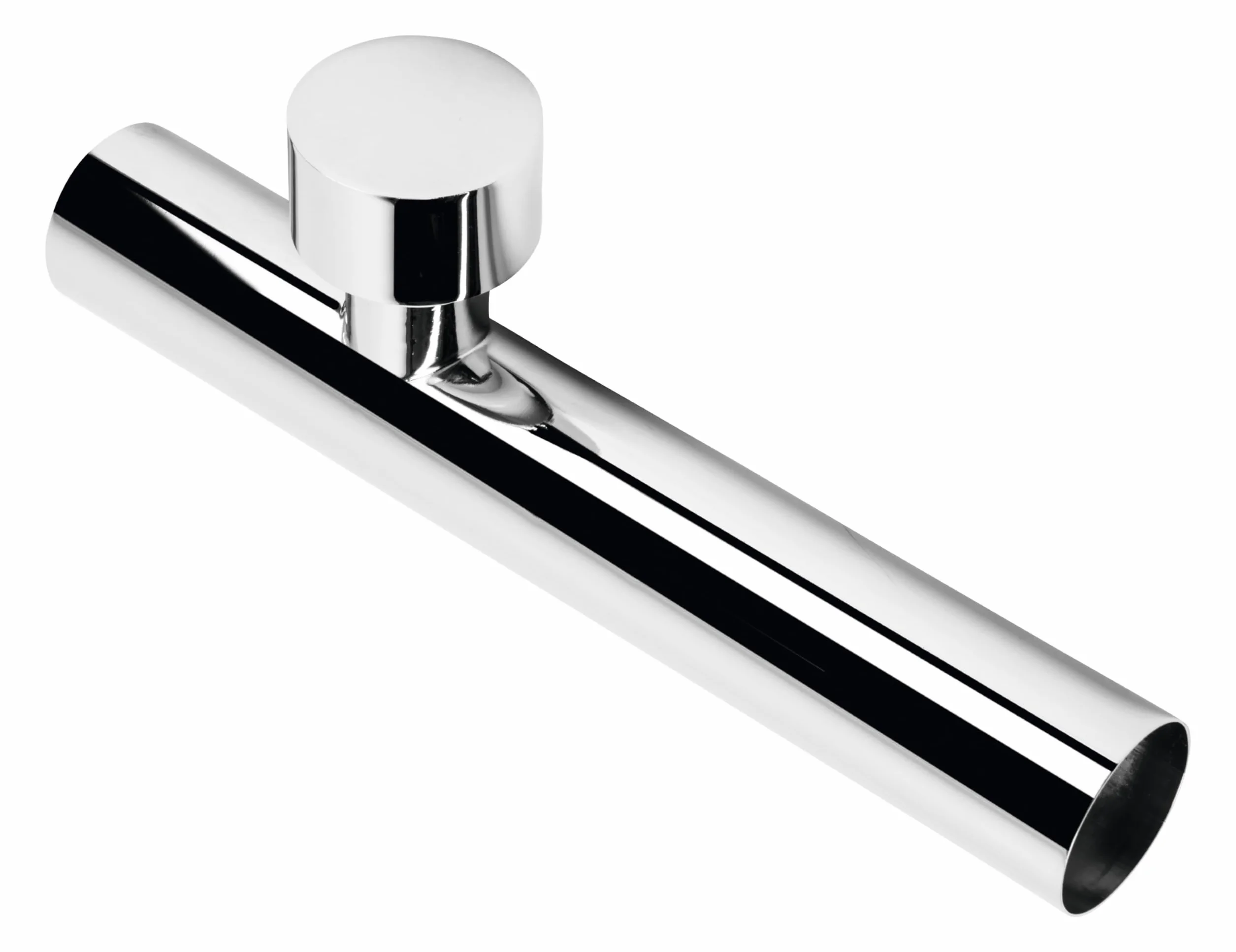 Sanitop-Wingenroth Syfon z rurą wylotową 1 1/4" x 32 x 200 mm mosiężny chromowany