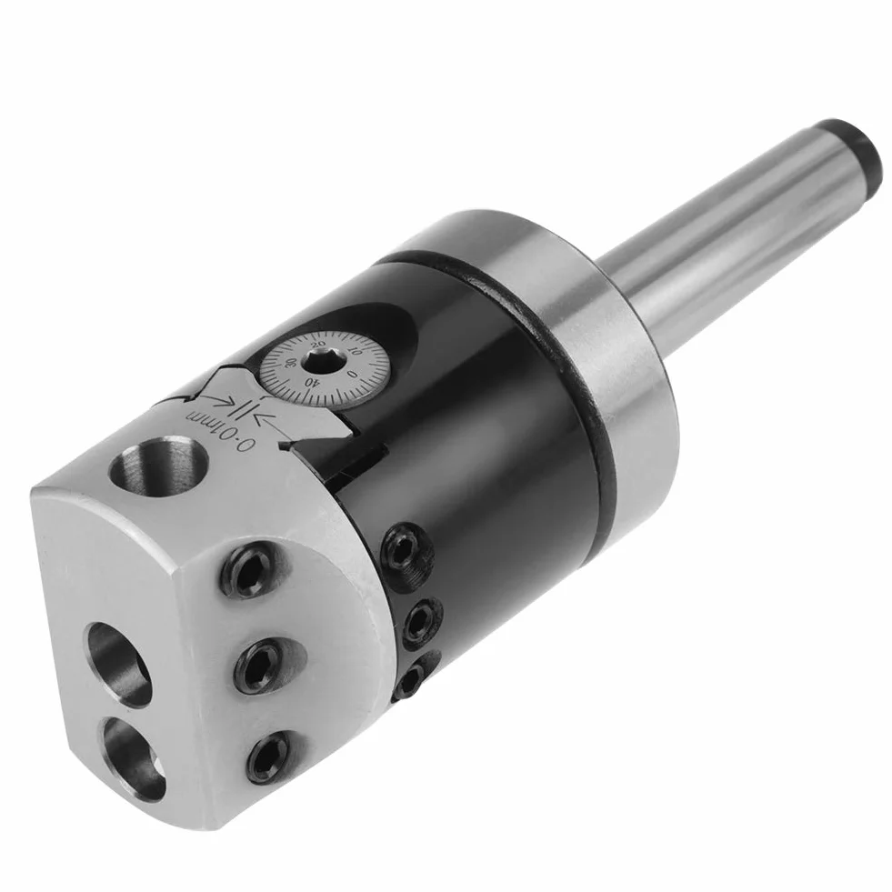 Bohrkopf SET MT2 M10 50mm 12mm Bohrstangen Deichselgewindefräsmaschine Zubehör