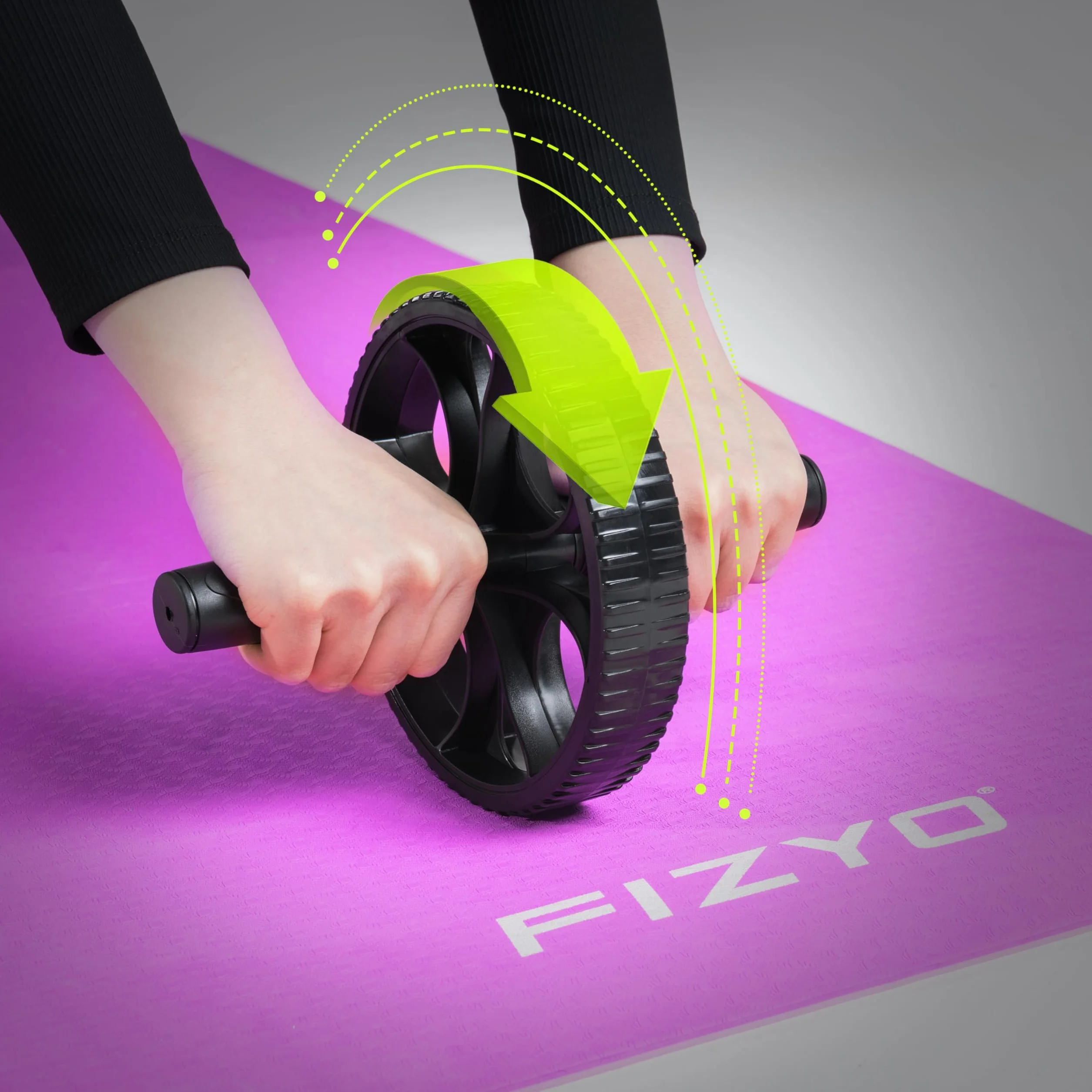 Fizyo Kółko do Ćwiczeń Brzucha Ab Wheel