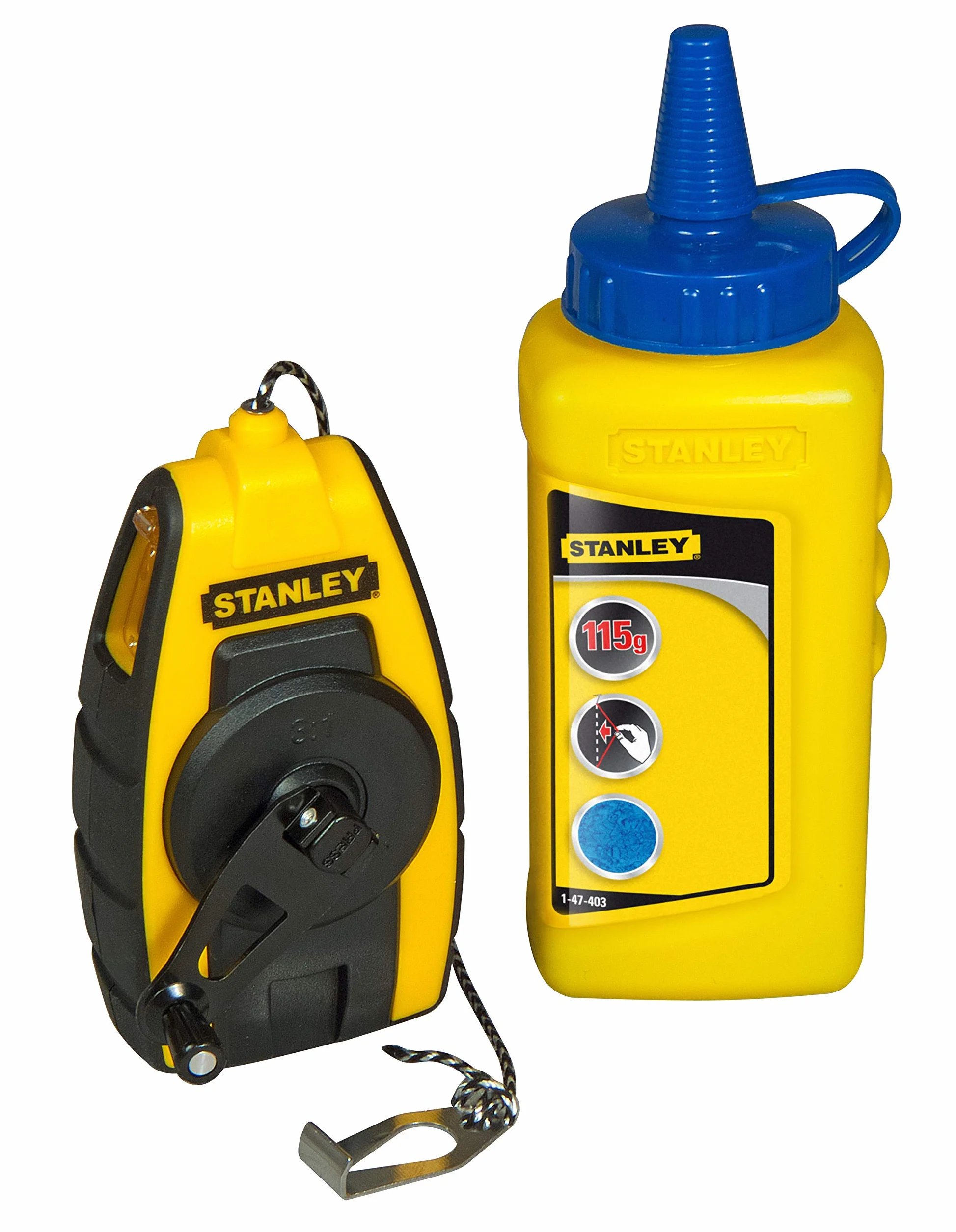 Stanley STHT0-47244 Sznur Udarowy Kreda Niebieska 9m