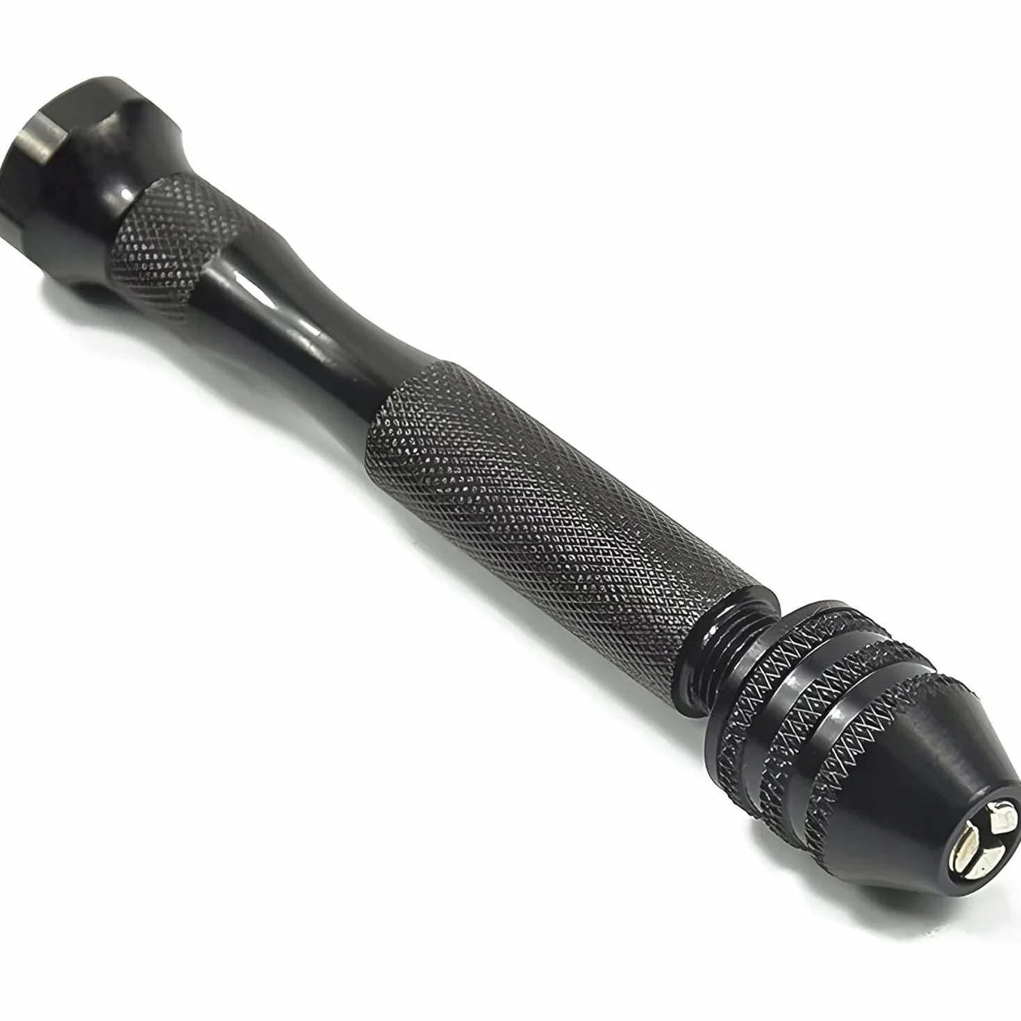 Mini wiertarka ręczna HSS 0,5-3 mm 25 wierteł antypoślizgowy korpus uchwyt 3 szczęki DIY