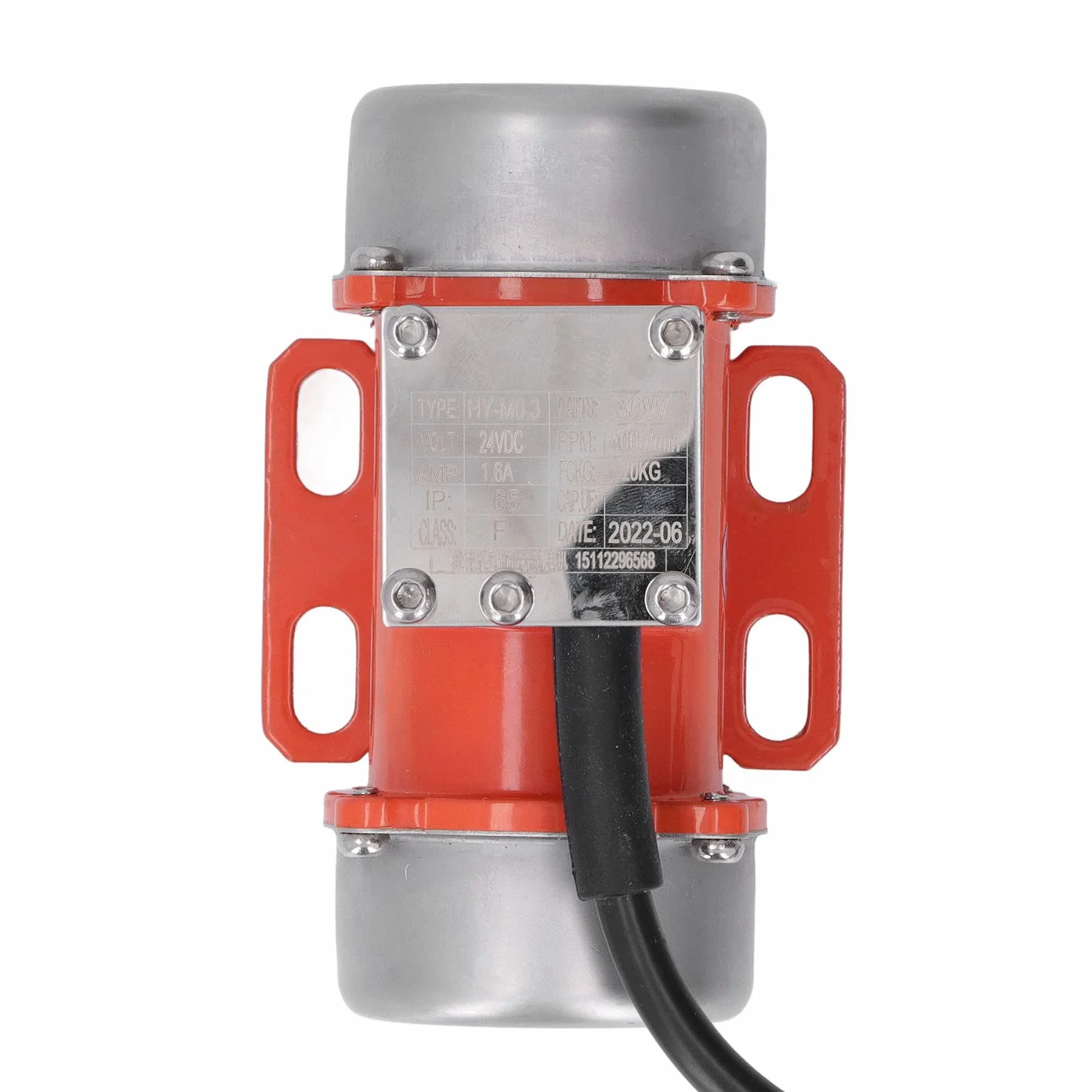 Silnik Wibracyjny DC 12V Bezszczotkowy 30W 4000 Obr./min Wibrator do Betonu