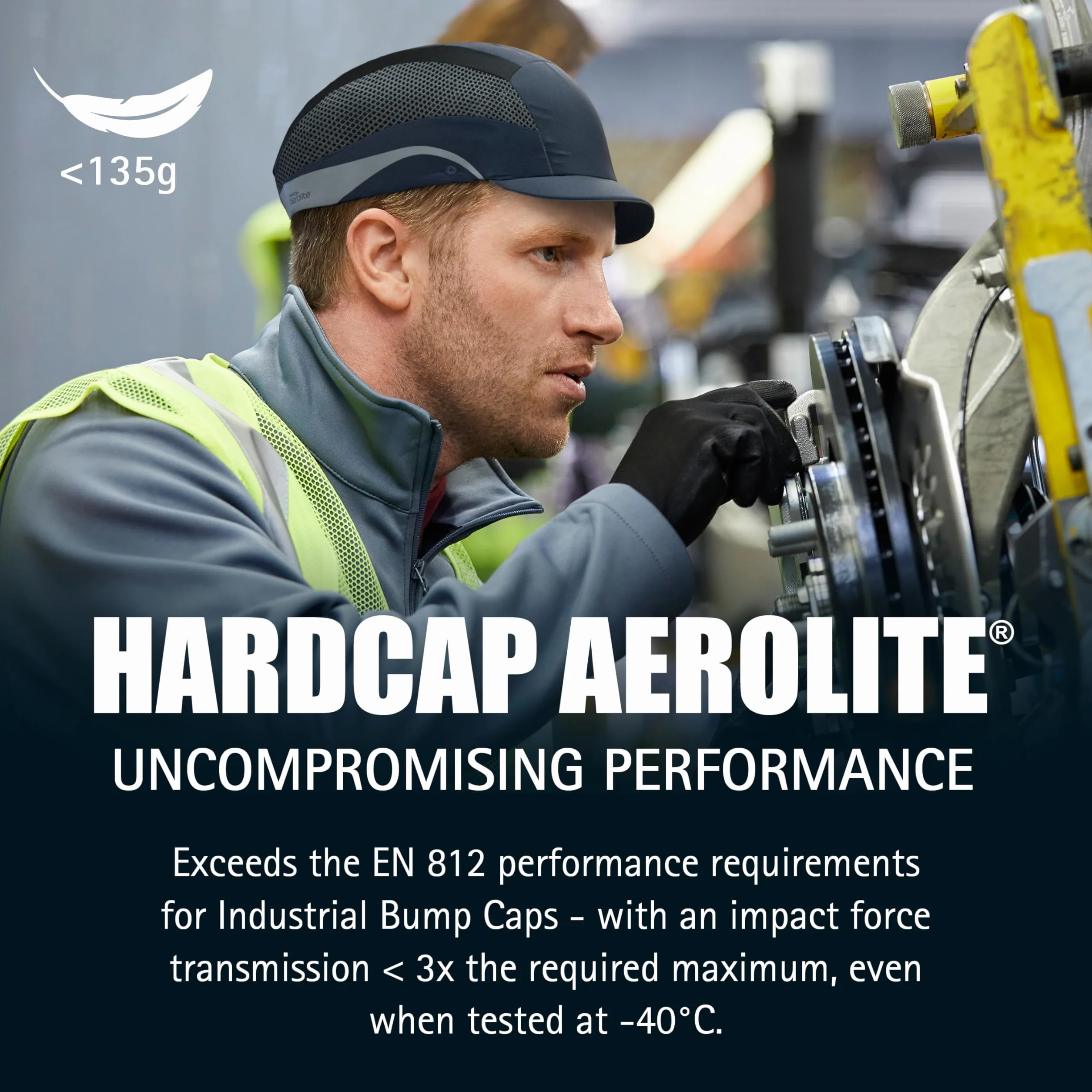 JSP HardCap Aerolite Micro Peak Czarny Kask Ochronny