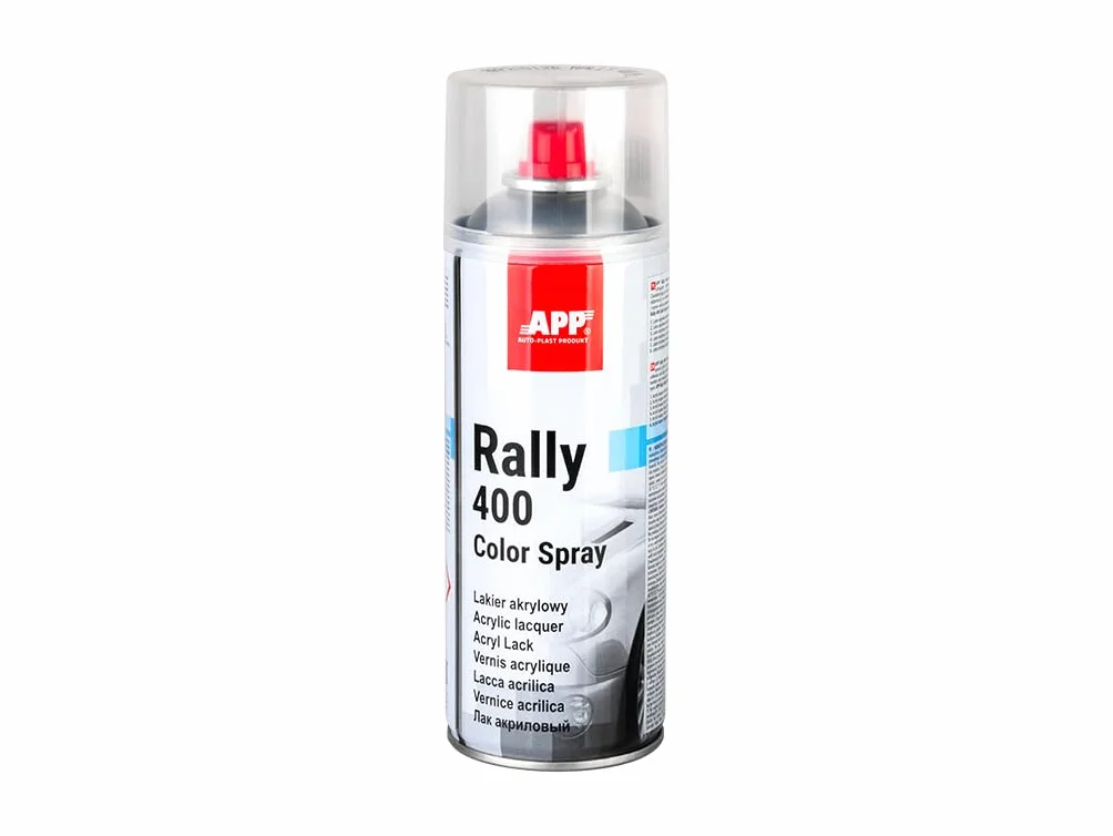 APP Rally 400 Color Spray Lakier akrylowy bezbarwny 400ml