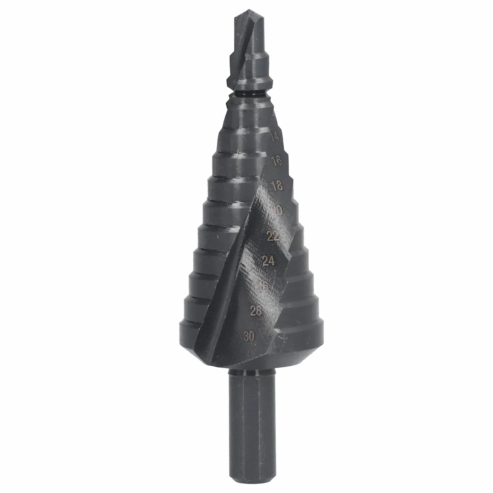 Wiertło Stopniowe HSS, 6-30 mm, do Metalu, Drewna i Tworzyw Sztucznych