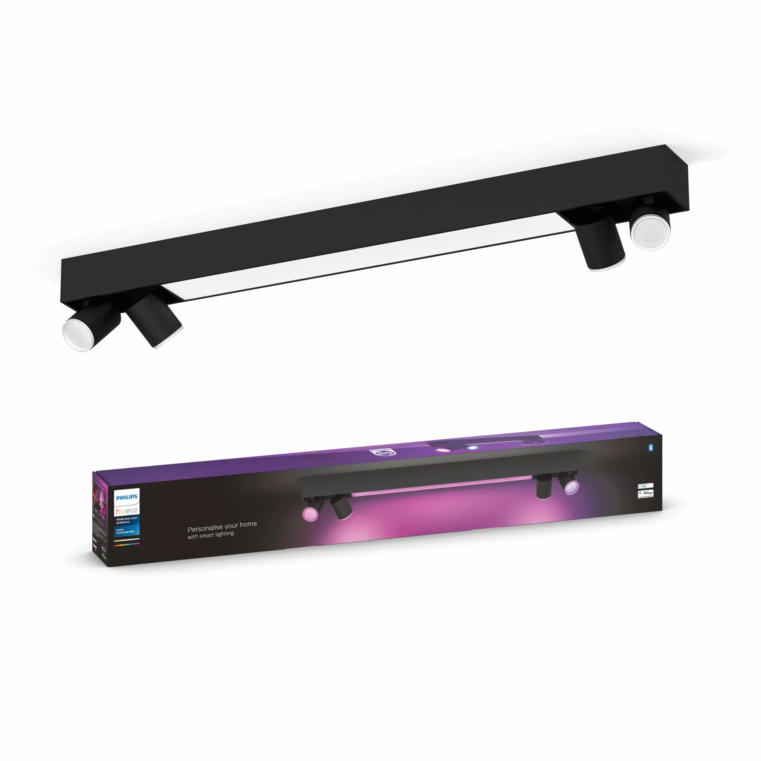 Philips Hue Ceiling Light, Black