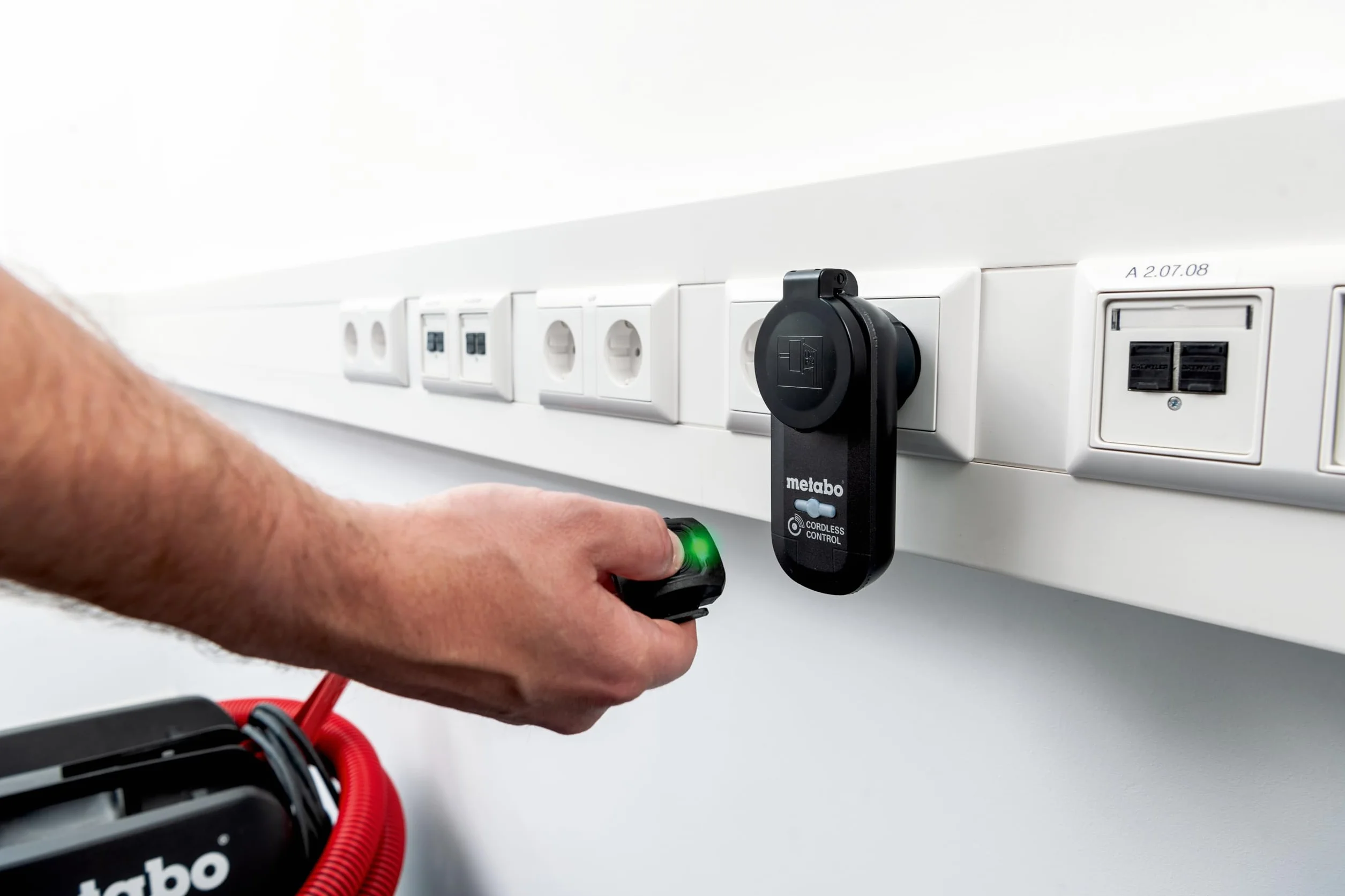 Metabo Zestaw start/stop CordlessControl typ F automatyczne sterowanie odkurzaczem sieciowym