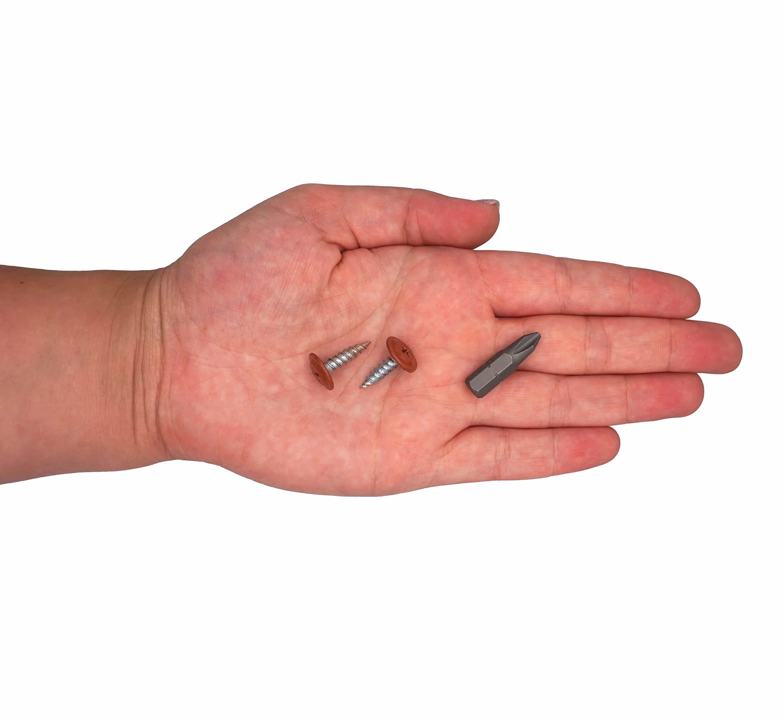 Wkręty samogwintujące SKIR'CO 4,2 x 16 mm do drewna, metalowa śruba, głowica krzyżakowa, RAL 8004