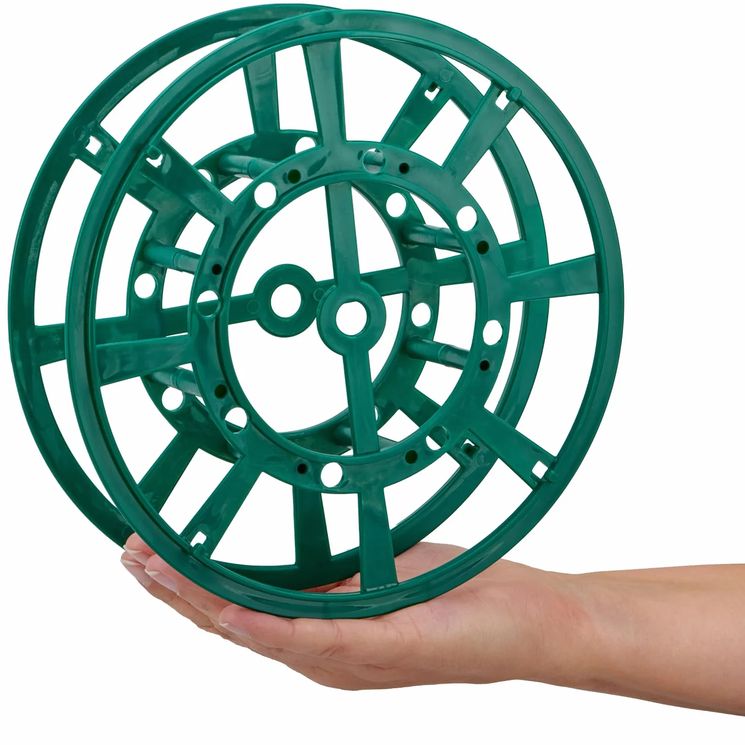 COM-FOUR plastikowy bęben kablowy pusty na kable Ø 21,5 cm