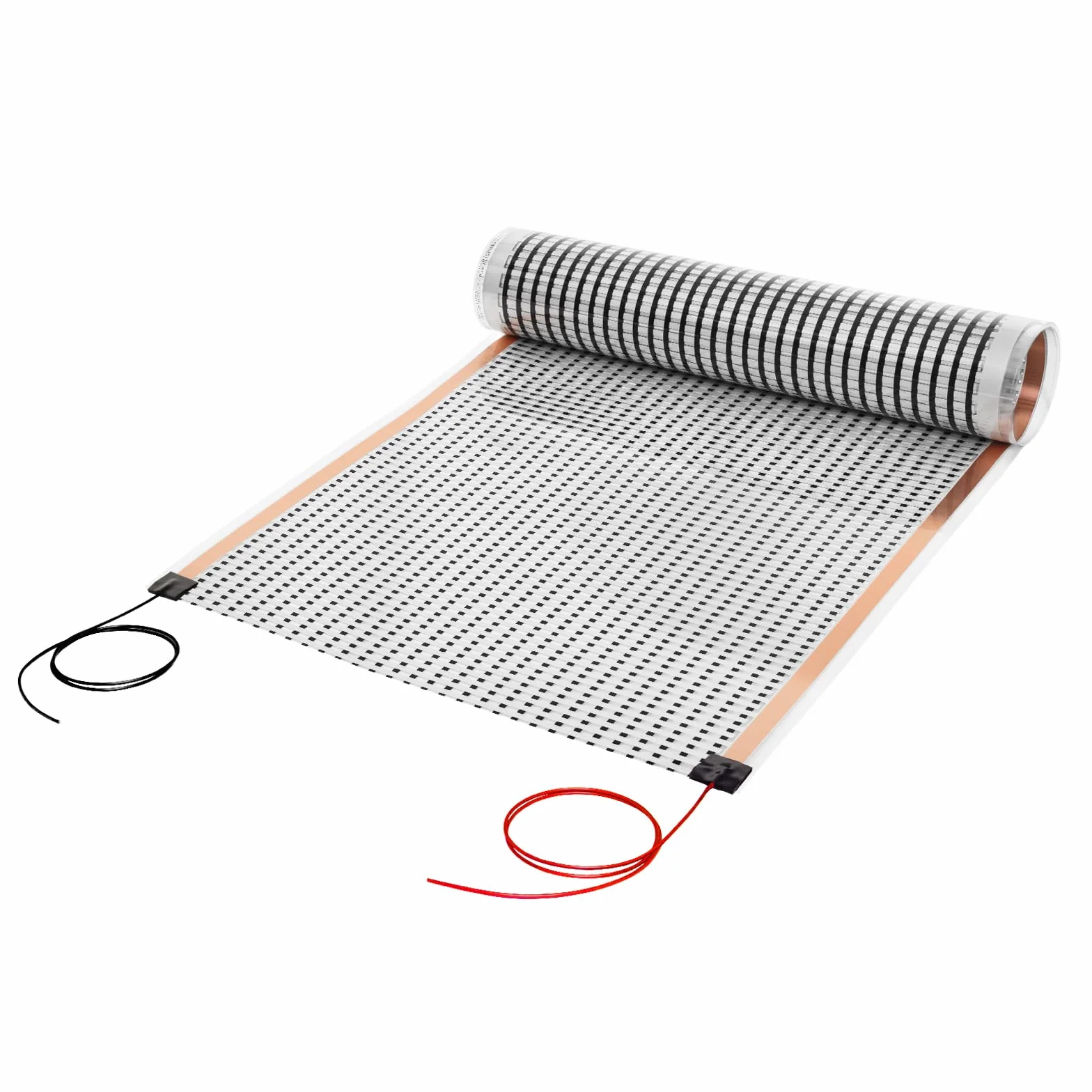 Folia grzewcza na podczerwień 12 V niskonapięciowa AC/DC 0,5 x 1,0 m 130 W/m² ogrzewanie elektryczne
