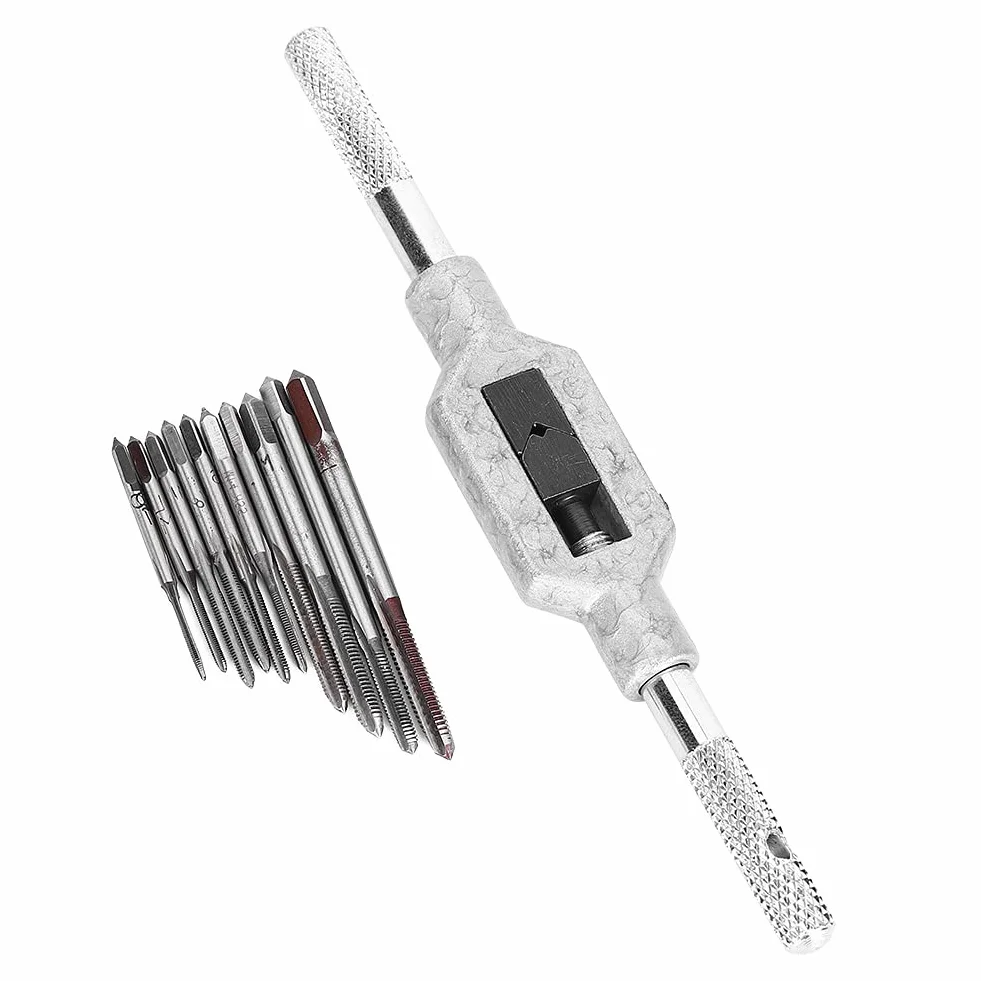 Zestaw Kluczy Mini Gwintowników ze Stali Szybkotnącej M1-M3.5, 11 Szt.