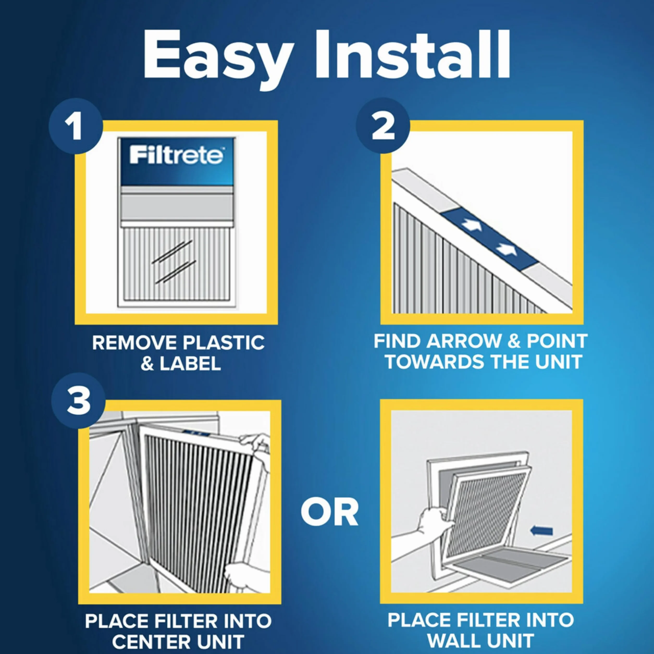 Filtrete 16 x 24 x 1 filtr powietrza MPR 300 6-pak 15,81 x 23,81 x 0,8