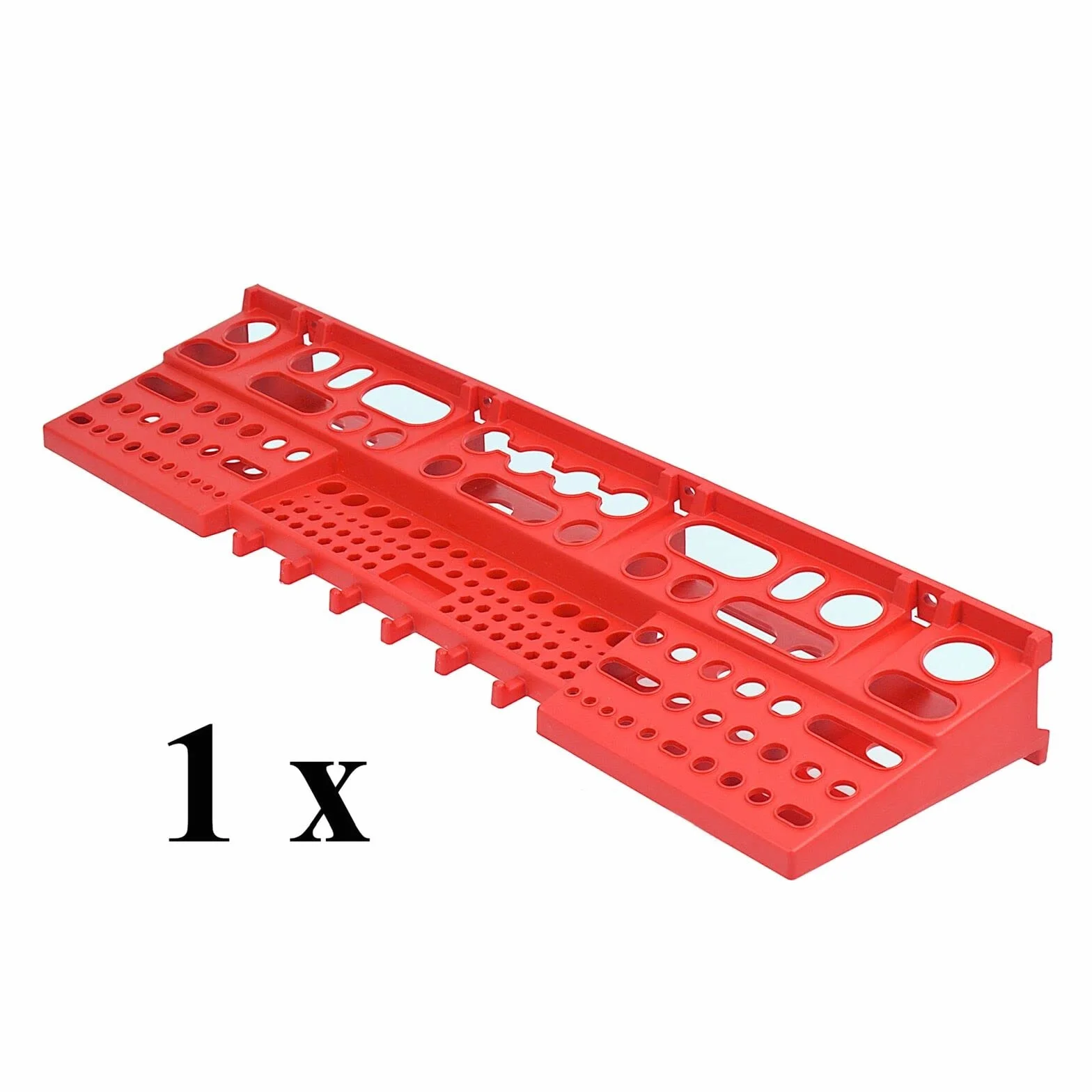 33-częściowy zestaw ścianek narzędziowych 1152 x 390 mm, system przechowywania, ścianka perforowana z 10 pojemnikami
