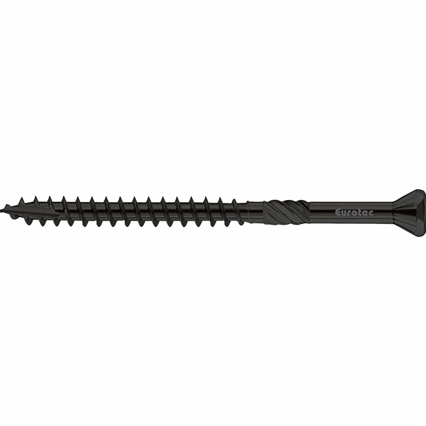 EUROTEC śruba do fasady czarna 4,0 x 40 mm stal nierdzewna C1