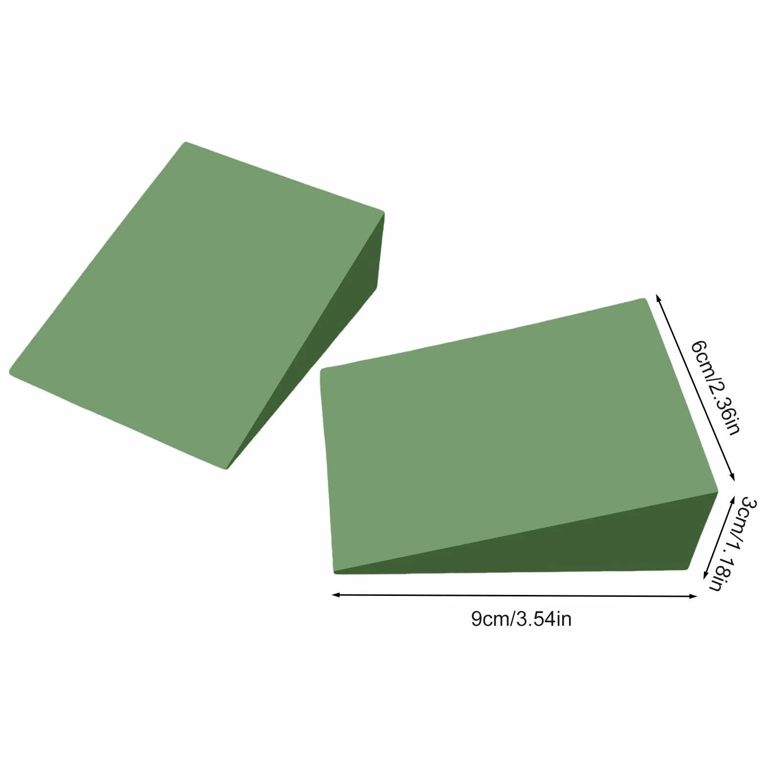 Sko?na deska do rozci?gania ?ydek | Lekki i przeno?ny antypo?lizgowy klin z podniesionym obcasem | Klin do jogi, trwa?y sprz?t do ?wicze? w domu do treningu kolan na palcach, fitnessu, jogi Eubeisaqi