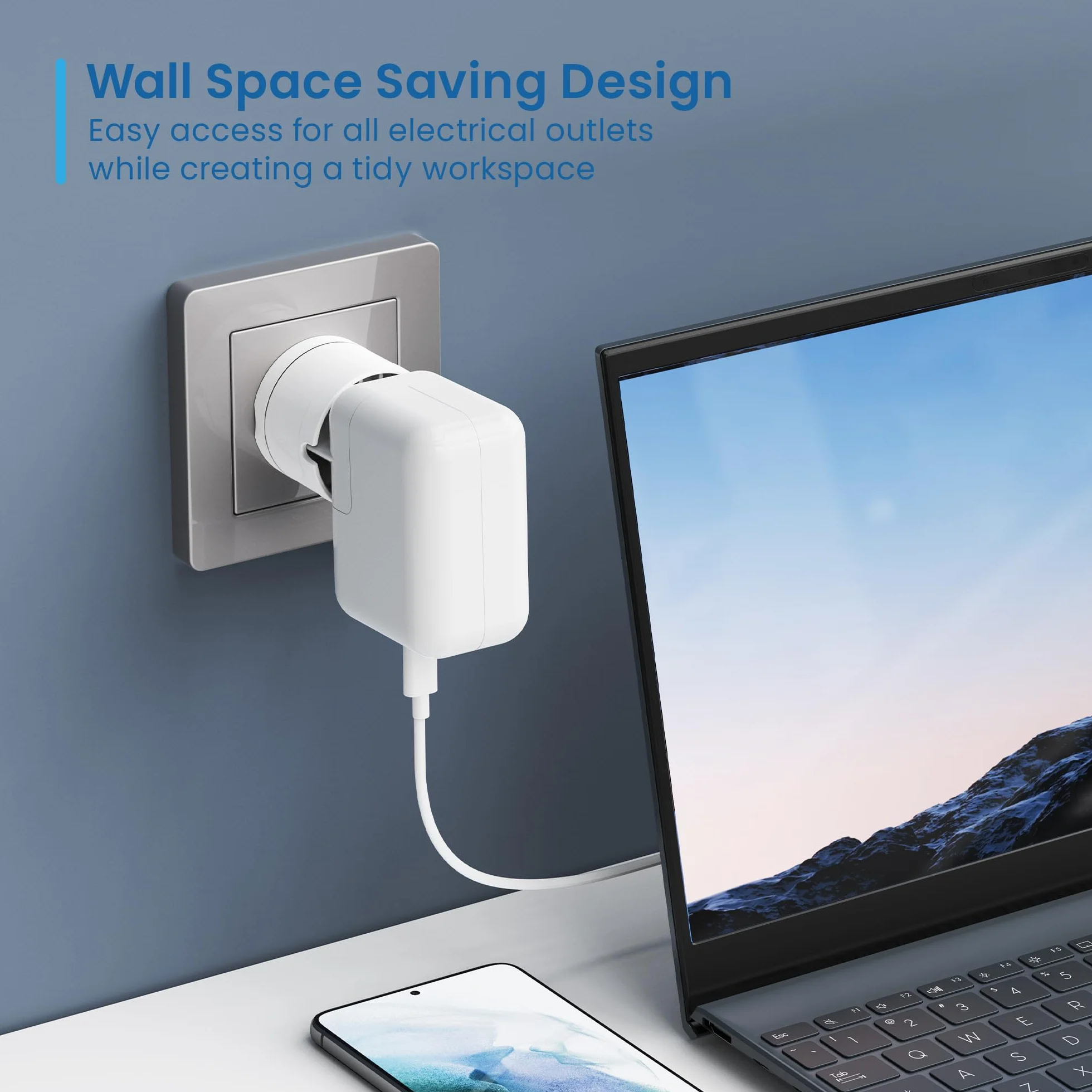 Ewent Adapter Schuko/Italiana 16 A - wtyczka i gniazdo 1500 W, biały