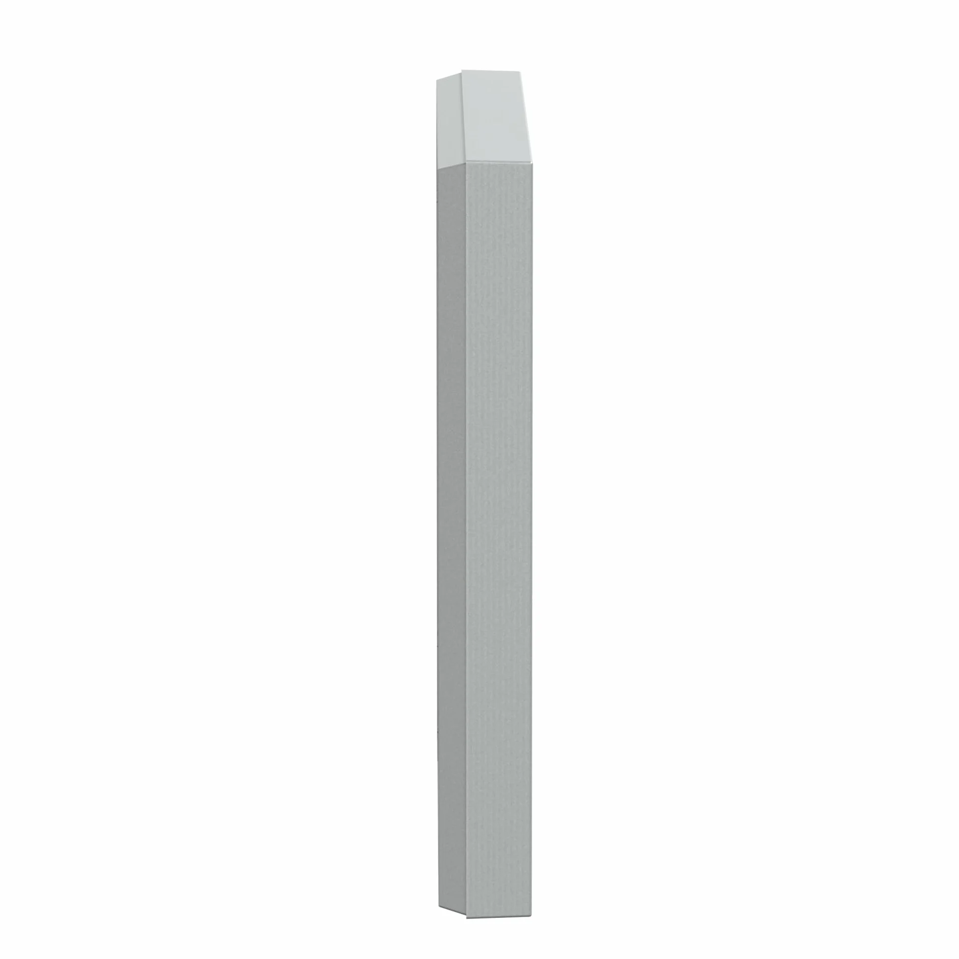 Merten MEG4010-3660 rama M-Pure, pojedyncza, aluminium