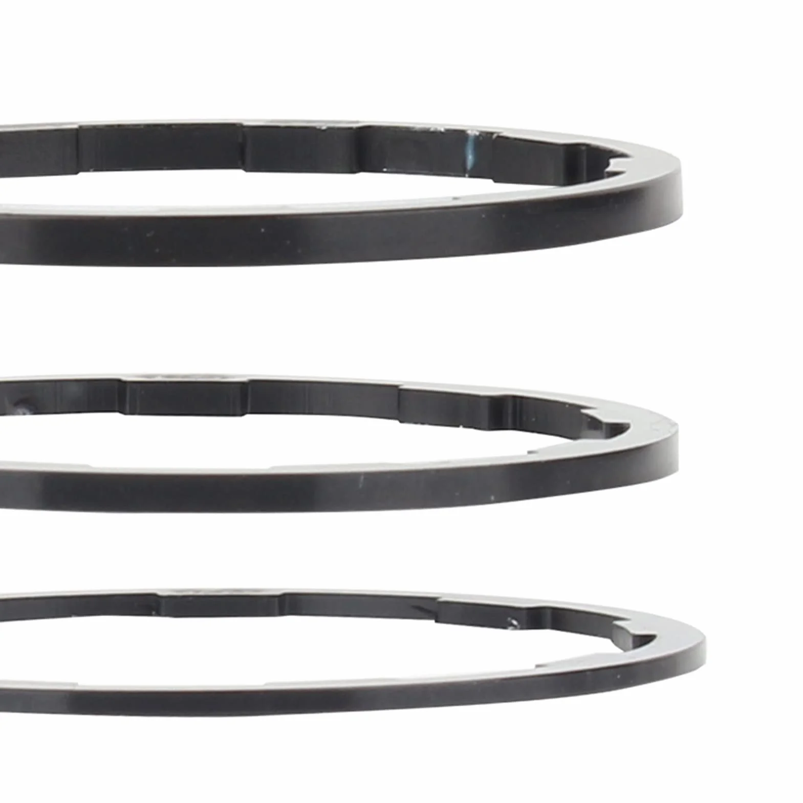 Kaseta Spacer Kaseta Spacer Stop Aluminium 3 Sztuk 1Mm 1.5Mm 2Mm Rower Piasta Koła Zamachowego Spacerycle Dolny Wspornik oś Podkładka Uszczelka