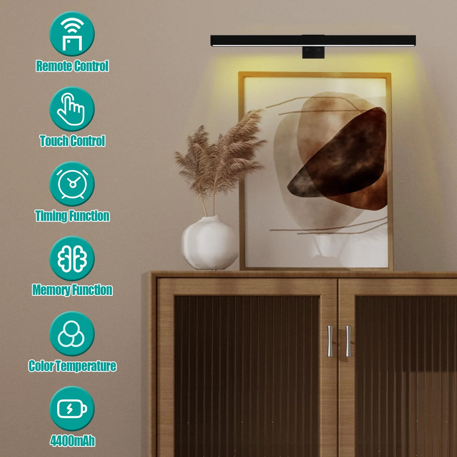 Bezprzewodowa lampa do zdjęć, magnetyczne lustro, timer, zdalne sterowanie