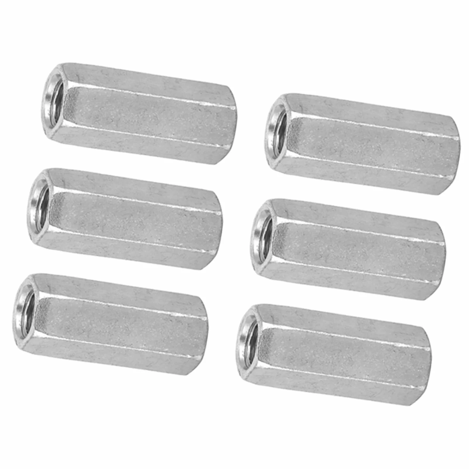 Nakrętki Sześciokątne Samohamowne M8 x 30 mm Stal Węglowa Ocynkowana Komplet 10 Sztuk