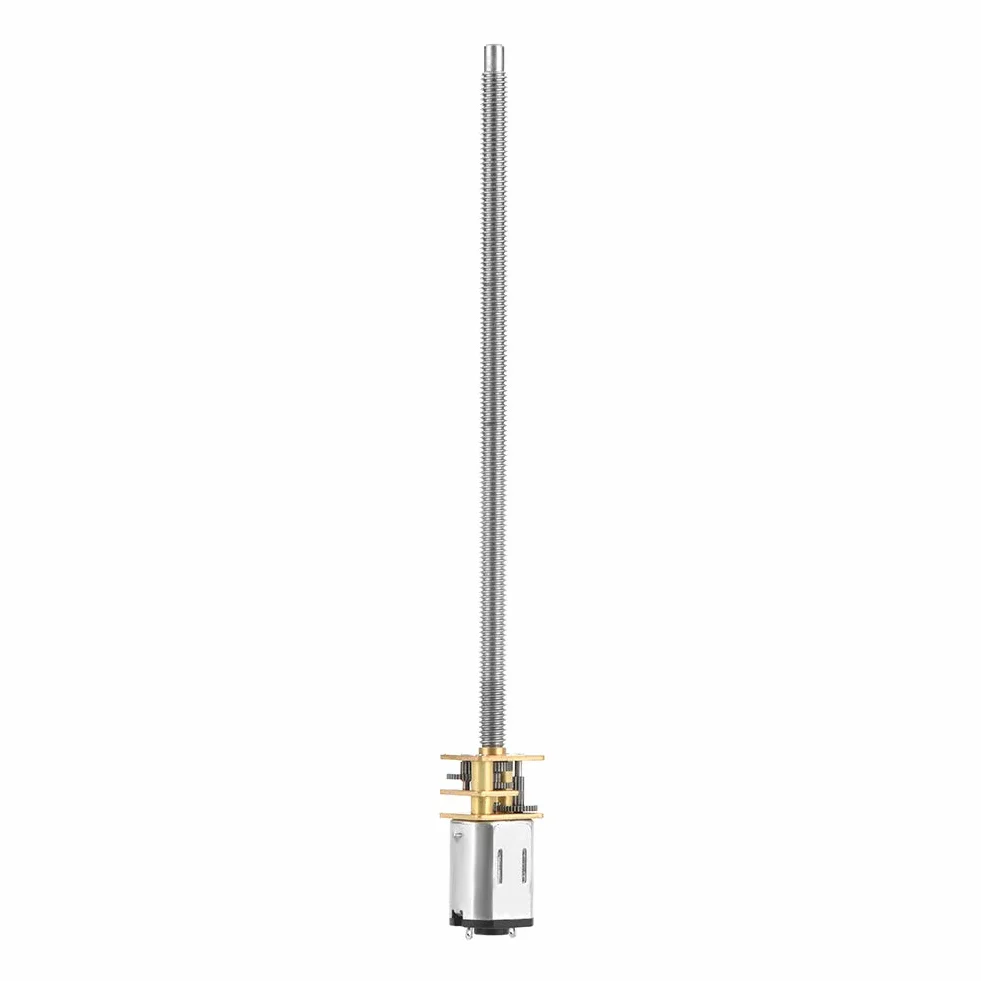 Silnik Redukcyjny DC 6/12V Mikrosilnik Elektryczny 30 RPM z Długim Wałem M4x100mm do RC Pojazdów