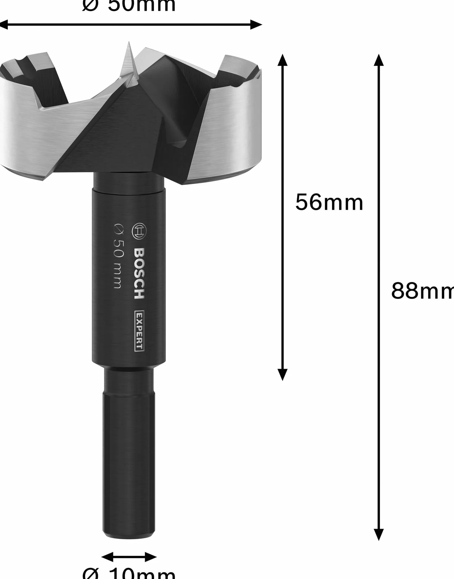 Bosch Wiertło Forstner EXPERT Wood Ø 50 mm Professional Akcesoria Wiertarki