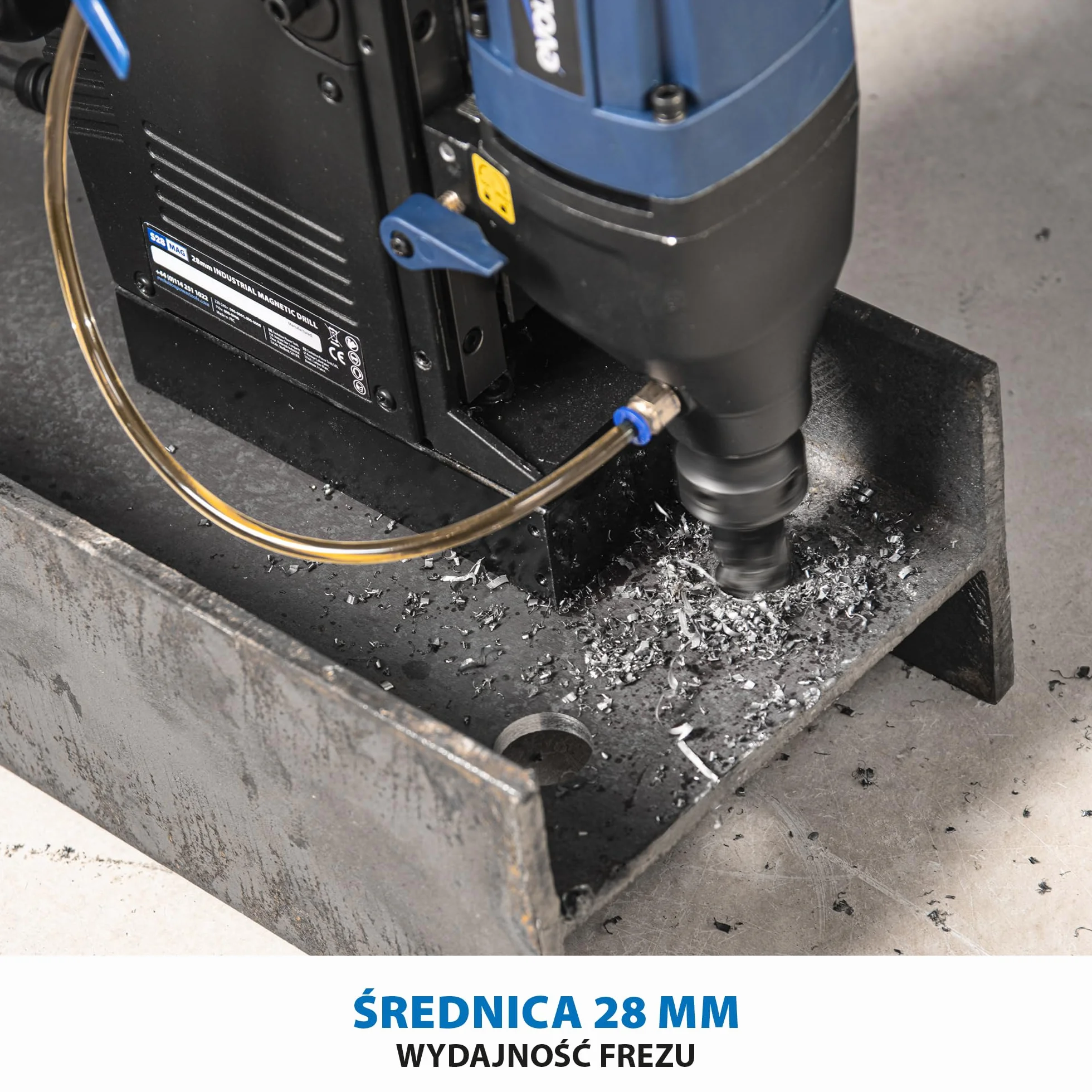 Evolution Power Tools Wiertarka magnetyczna S28MAG przemysłowa