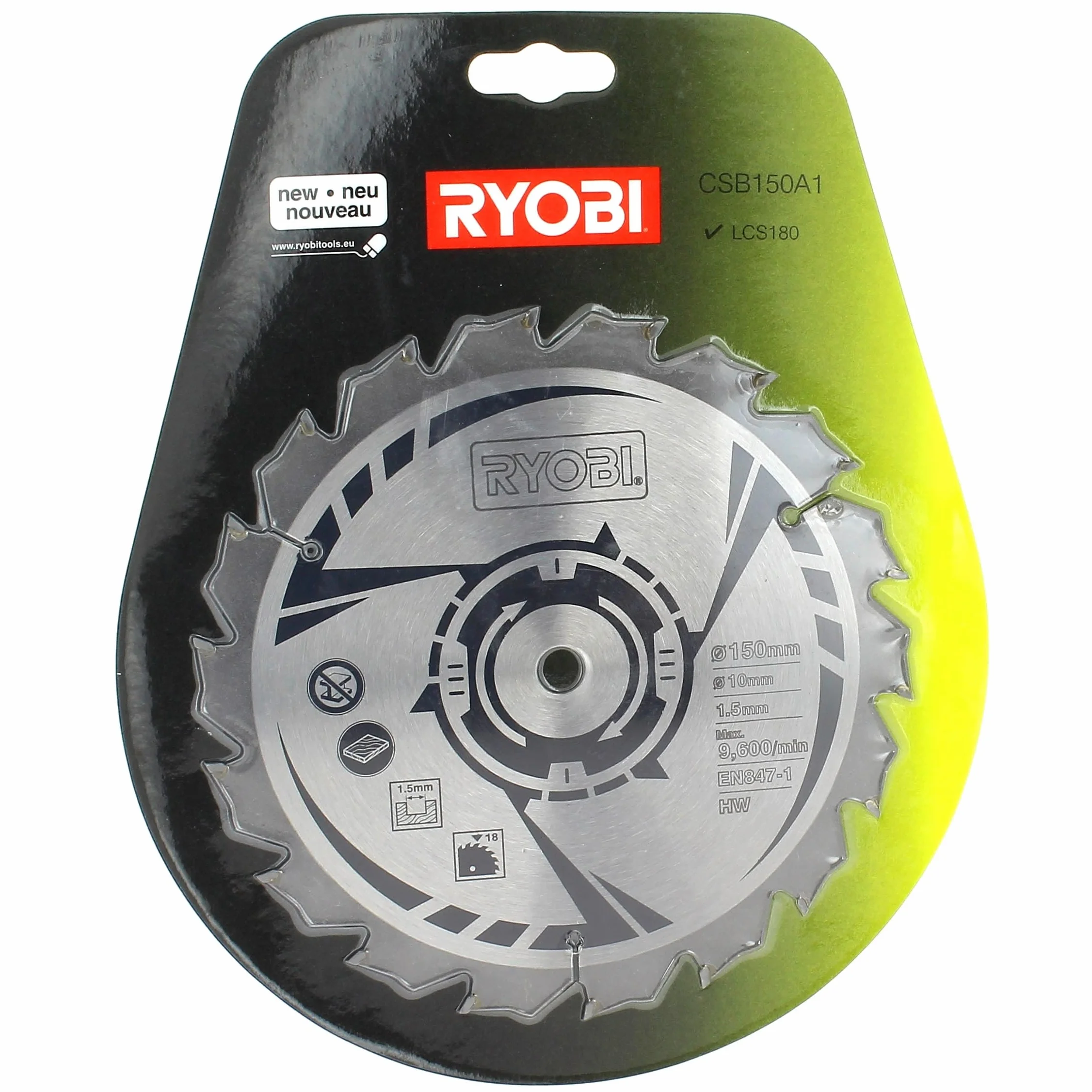 Ryobi Tarcza widiowa 150 mm CSB150A1 do pilarki tarczowej