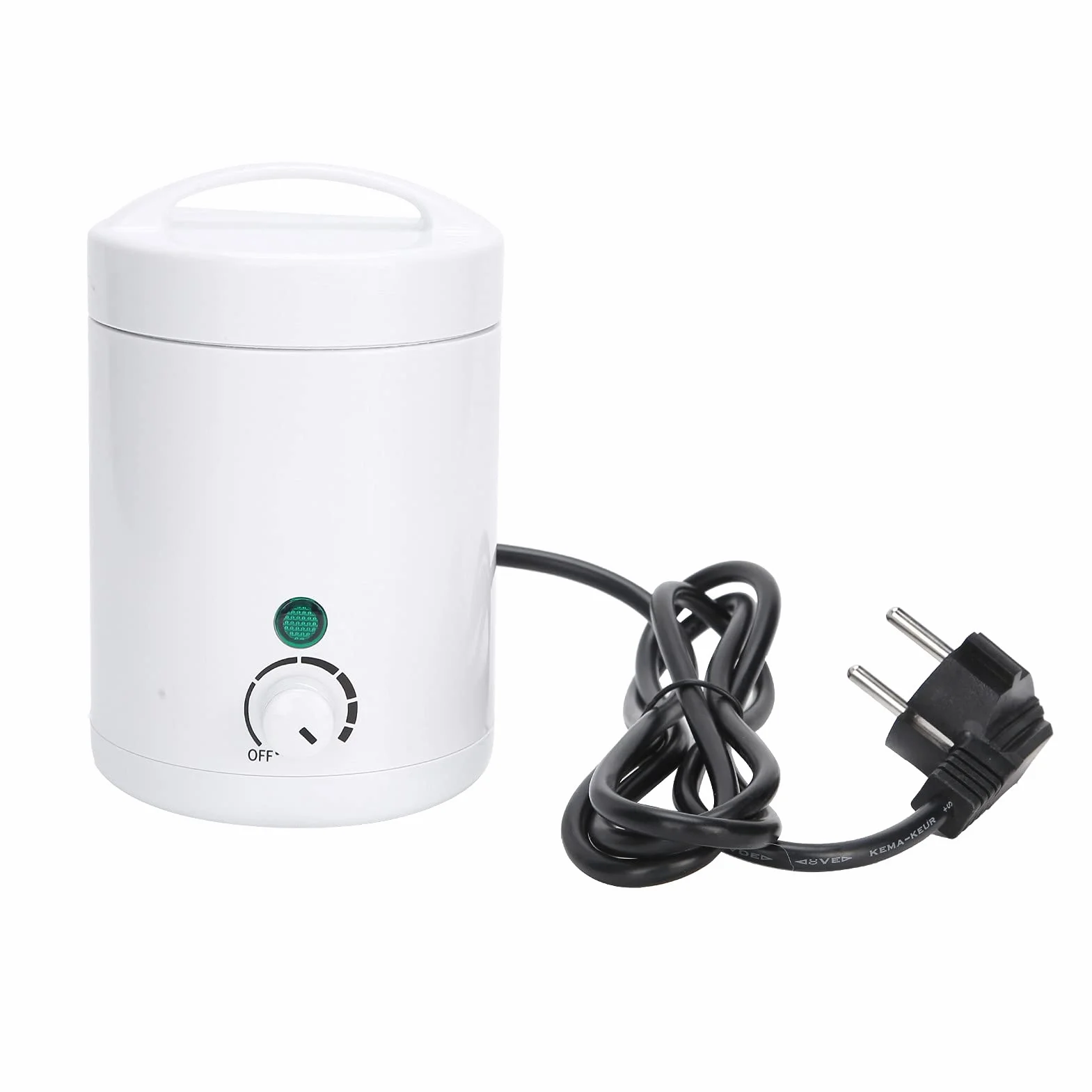 Mini Wax Warmer - Woskowa Maszyna do Depilacji, Profesjonalna Depilacja Unisex Wosk Parafinowy do Brazylijskiego Zestawu do Woskowania Brwi i Nóg dla Kobiet i Mężczyzn(EU Plug 220V)