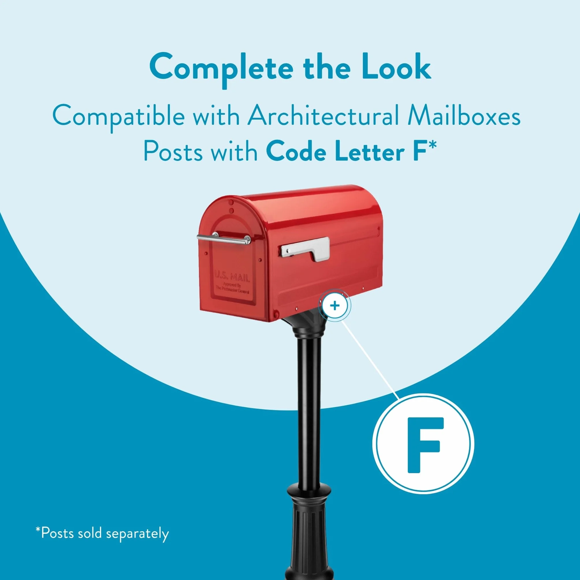 Architectural Mailboxes 7900-7R-SR Boulder czerwona