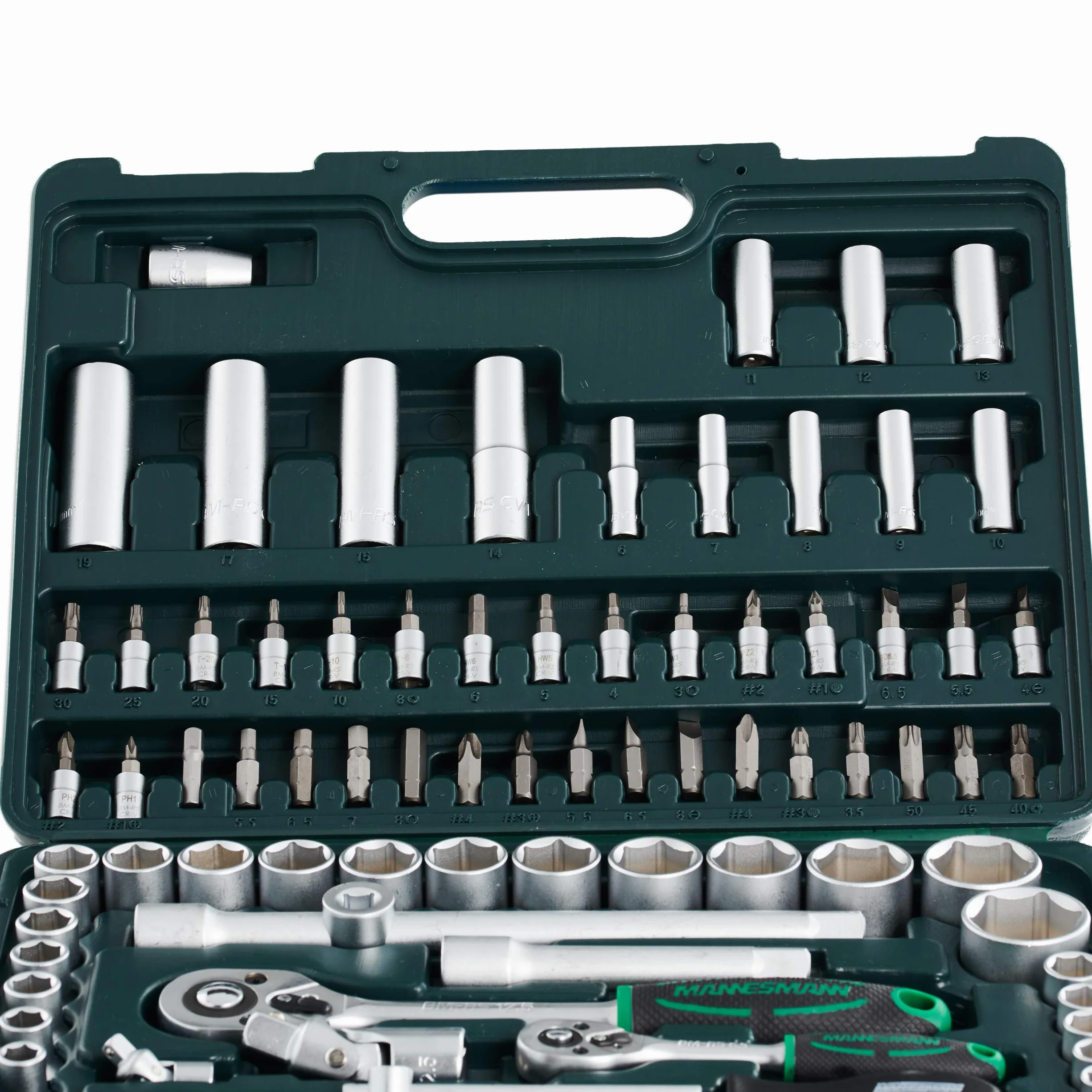 Mannesmann M98410 zestaw kluczy nasadowych 94-częściowy