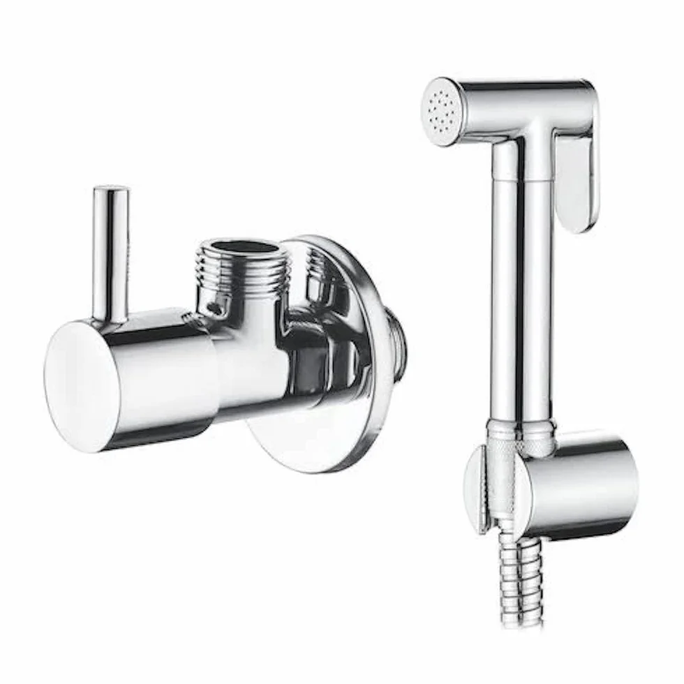 Ibergrif M22007R Dotknięcie bidetu z zimnem wodnym monomando wbudowany chrom srebro z zaworem