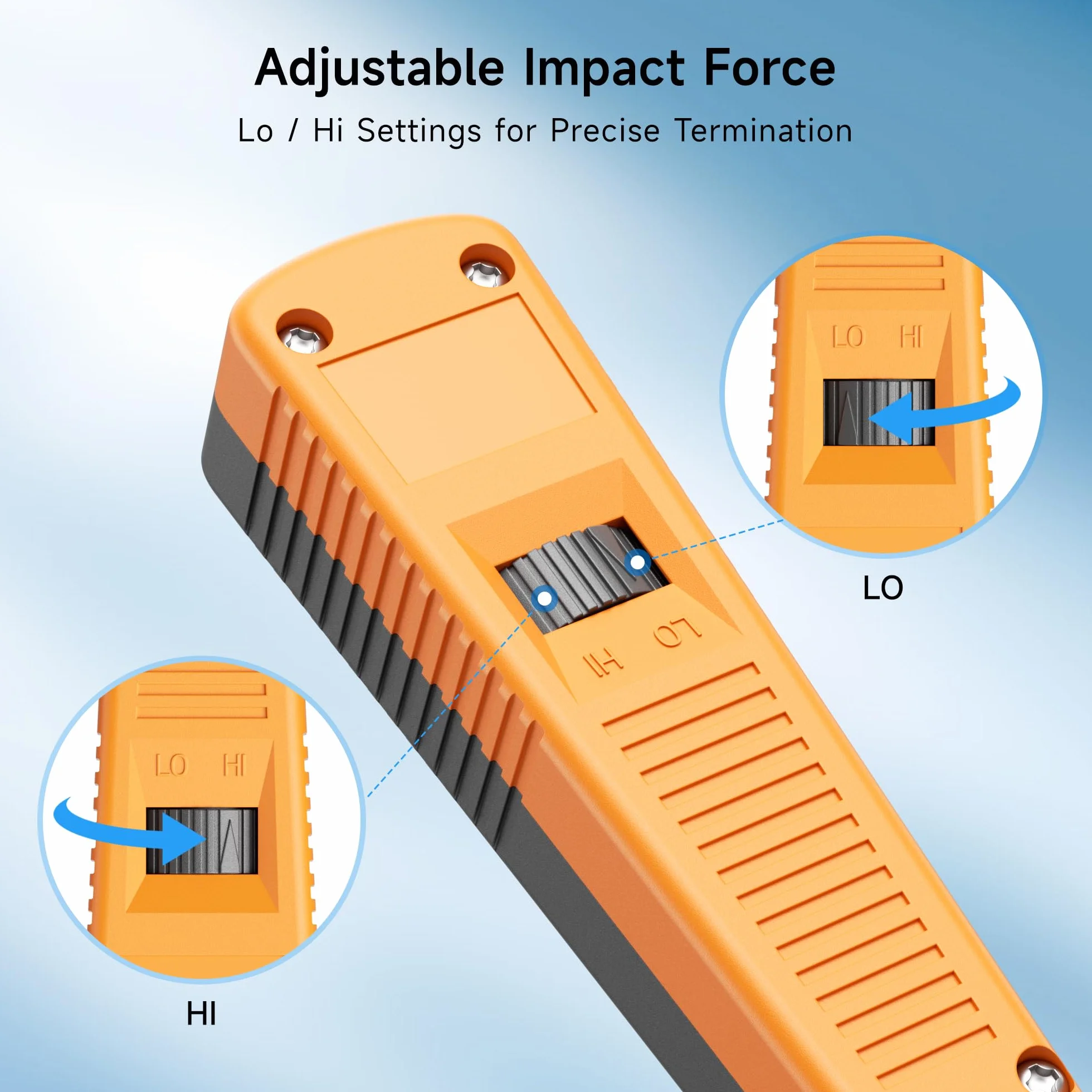 Cable Matters 110 Punch Down Tool z ostrzem 110, Ethernet PunchDown Tool, Keystone dla sieci Cat 8/7/6A/6/5e/5