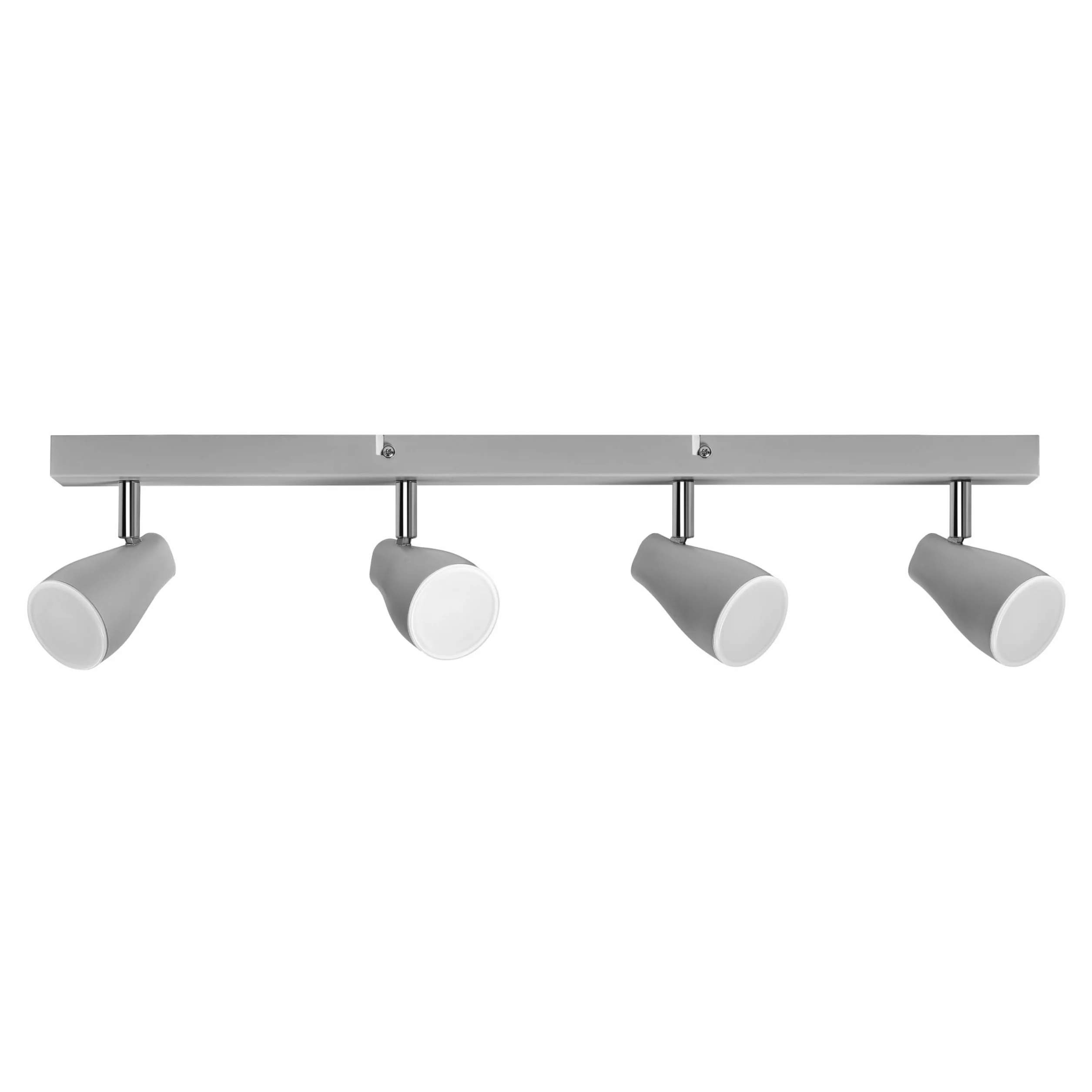 LEDVANCE LED Punktowe Plamki Gruszki 600 mm, Szary, 17.2 W, 840 LM, Oferuje Ukierunkowane Światło o Ciepłym Białym Jasnym Kolorze, z Elastycznymi Reflektorami Gu10, Klasa Ochrony Ip20, 2700K