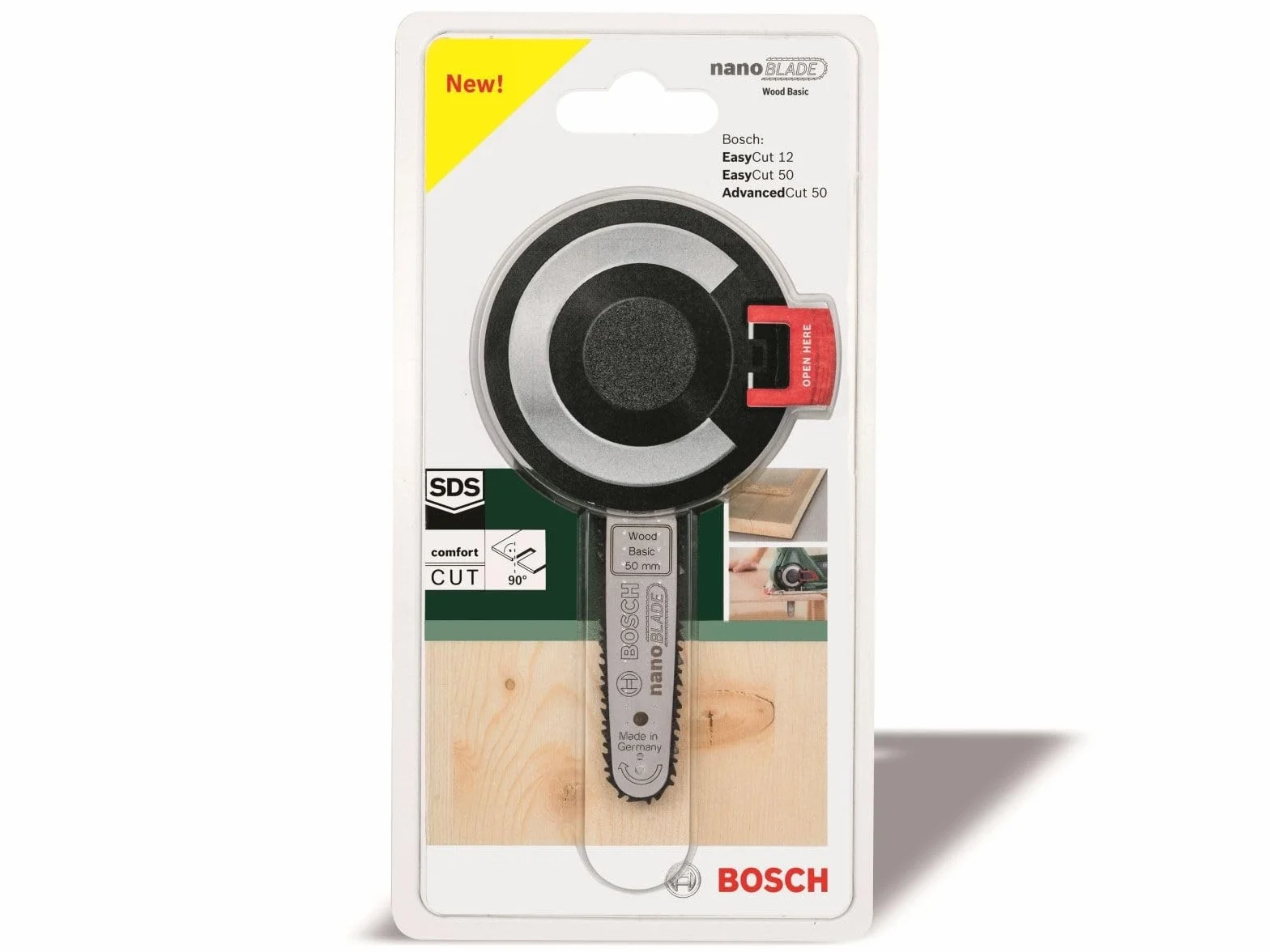 Bosch Ostrze Wood Basic 50 NanoBlade do EasyCut 12 50 AdvancedCut 18 50