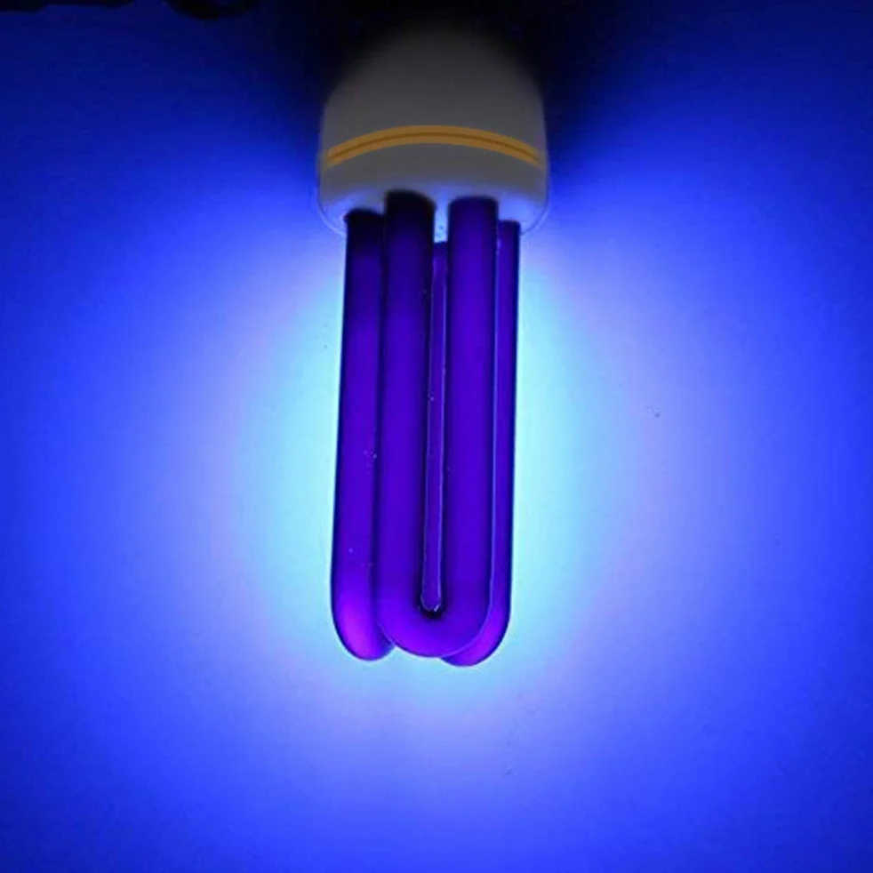Światło UV E27 15 W CFL 110 V/220 V czarne do klubu nocnego
