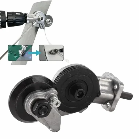 Wiertarka Elektryczna do Montażu Nożyc do Blachy Adapter