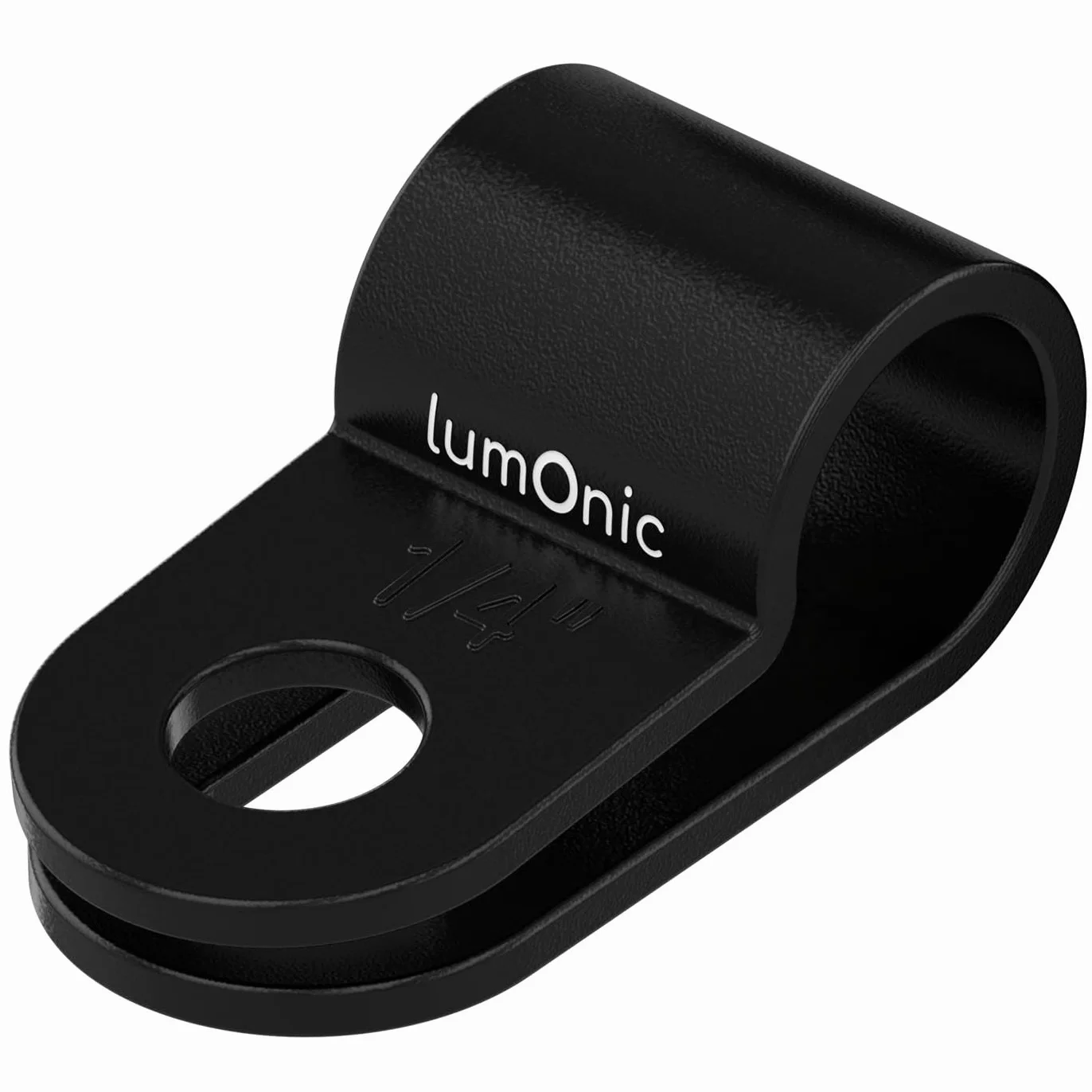 Lumonic cable clip set 100x P-Clip do kabli 6mm 1/4"