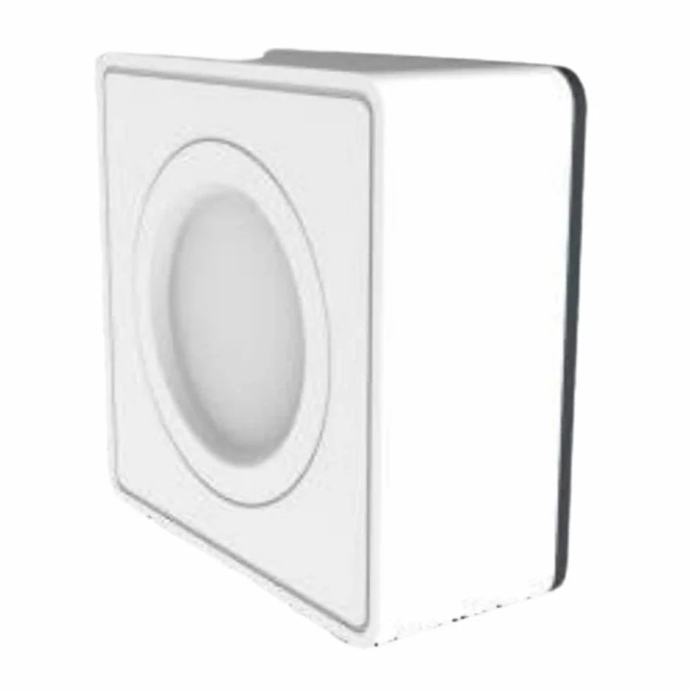 Zenitech, Vulco White, puszka przyłączeniowa do montażu na powierzchni, poliwęglan, łatwa instalacja bez użycia narzędzi, kompatybilna ze standardowymi listwami, 2-letnia gwarancja